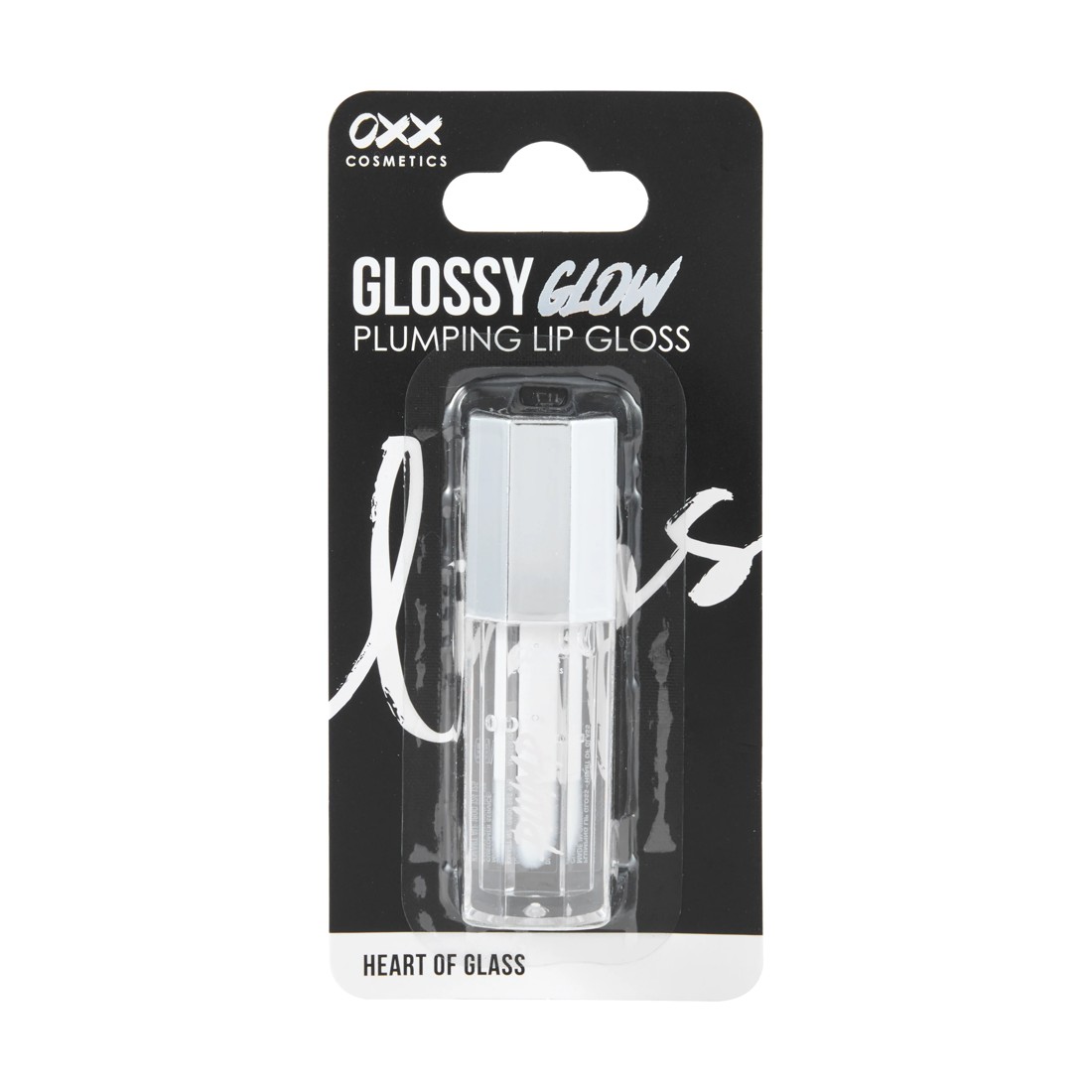 4 OXX Cosmetics Glossy Glow Plumping Lip Gloss - Heart of Glass, 4 of 4