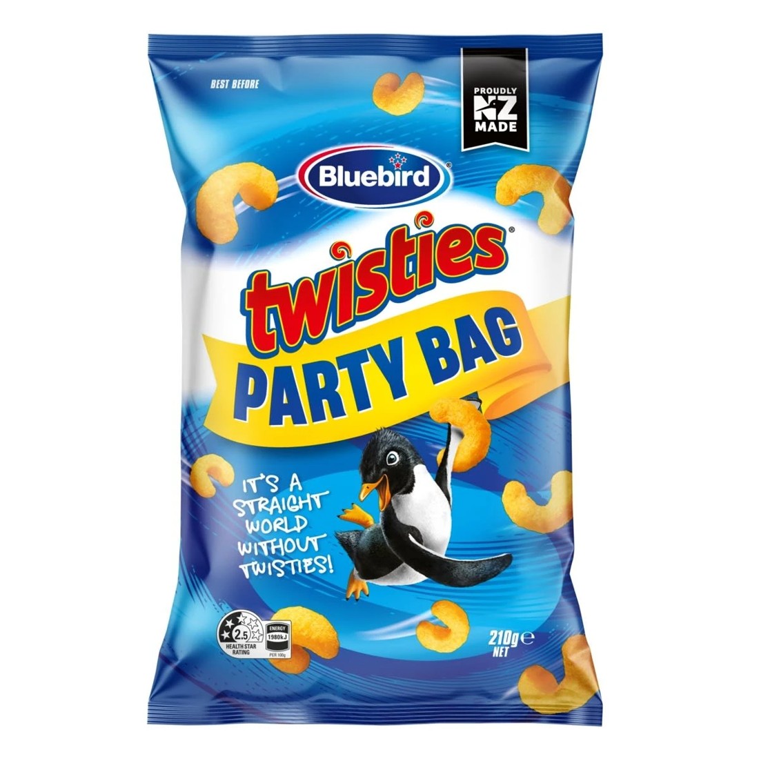 1 Bluebird Twisties Party Bag 210g, 1 of 2