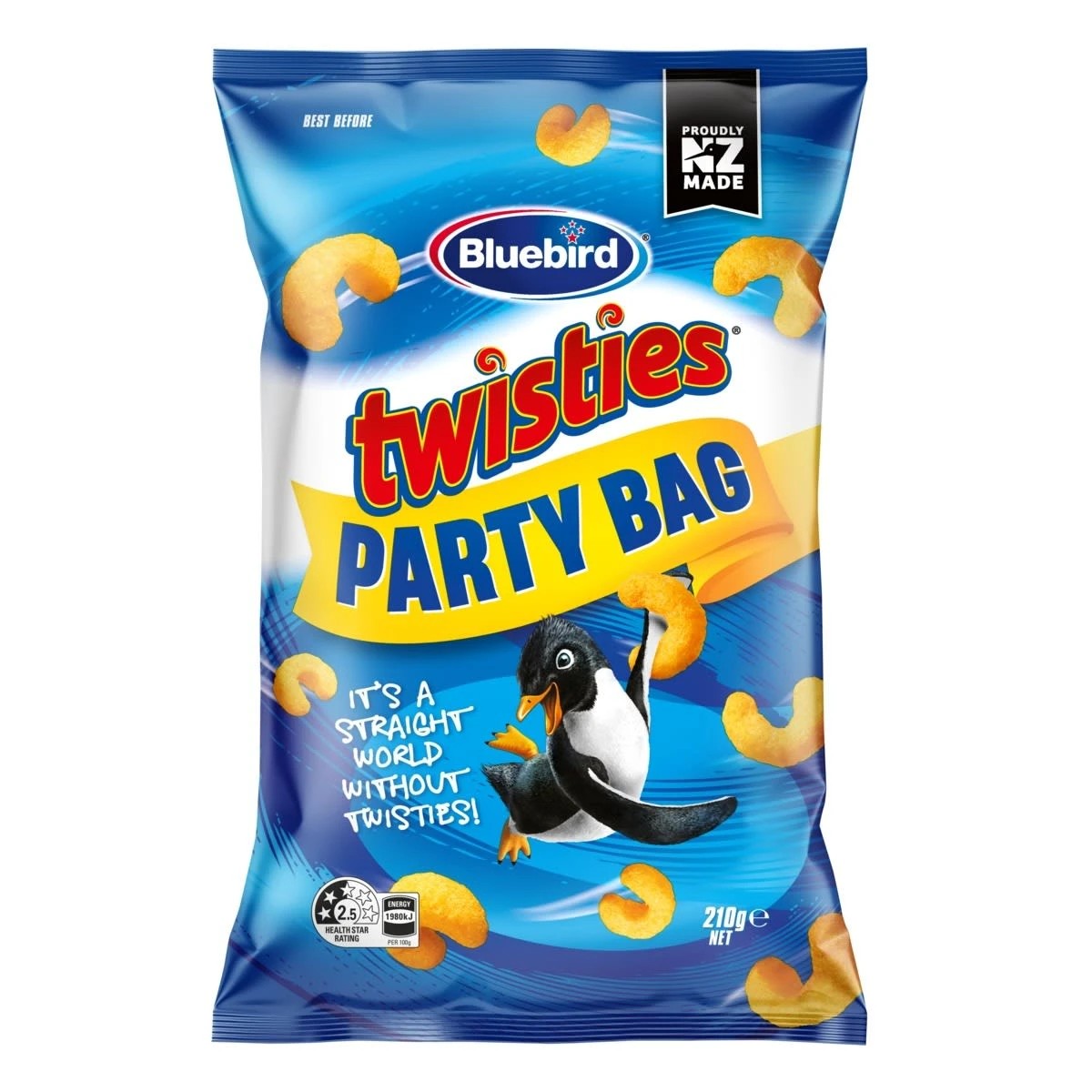 1 Bluebird Twisties Party Bag 210g, 1 of 2