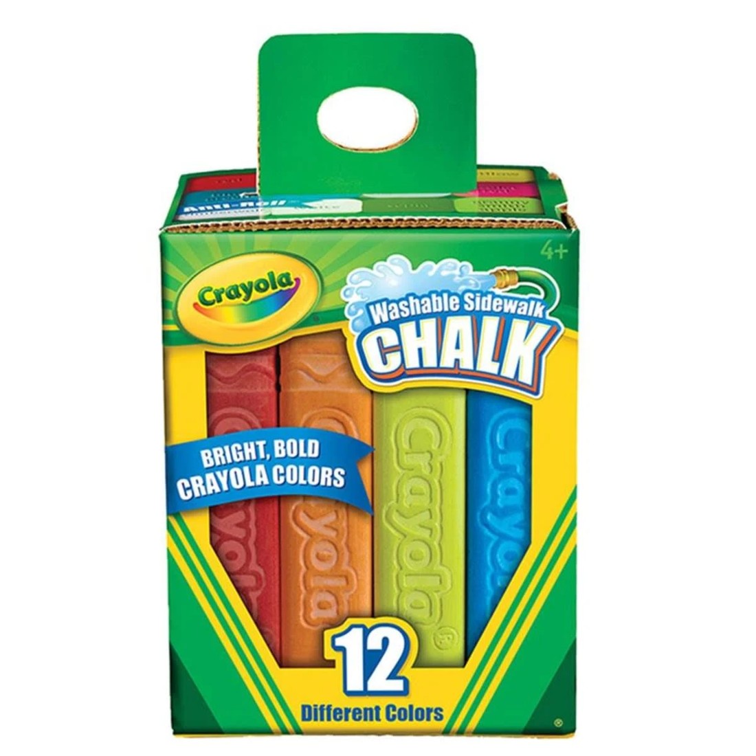 1 Crayola Sidewalk Chalk - Pack of 12, 1 of 1