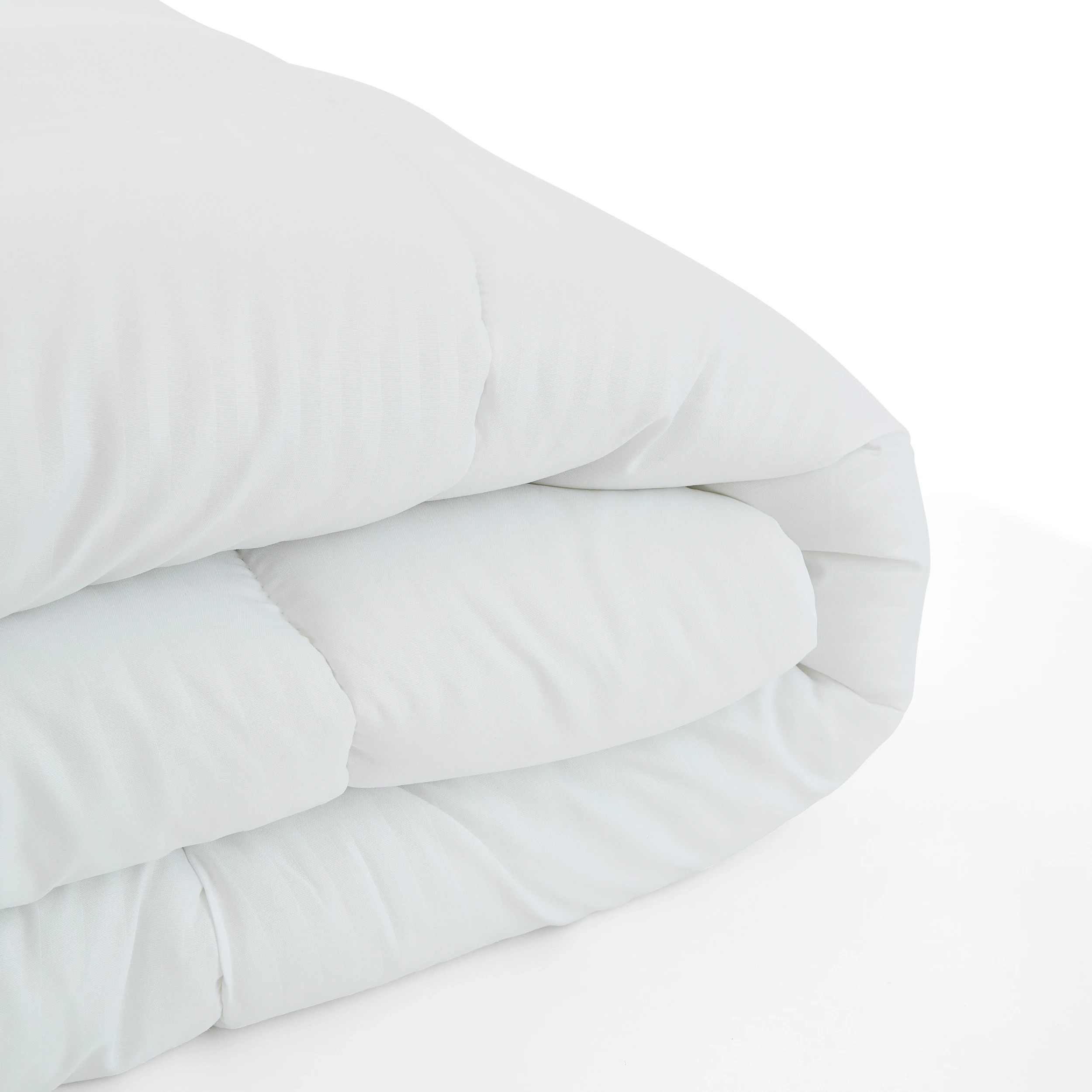 4 High Warmth Luxury High Loft Quilt - King Bed, White, 4 of 6