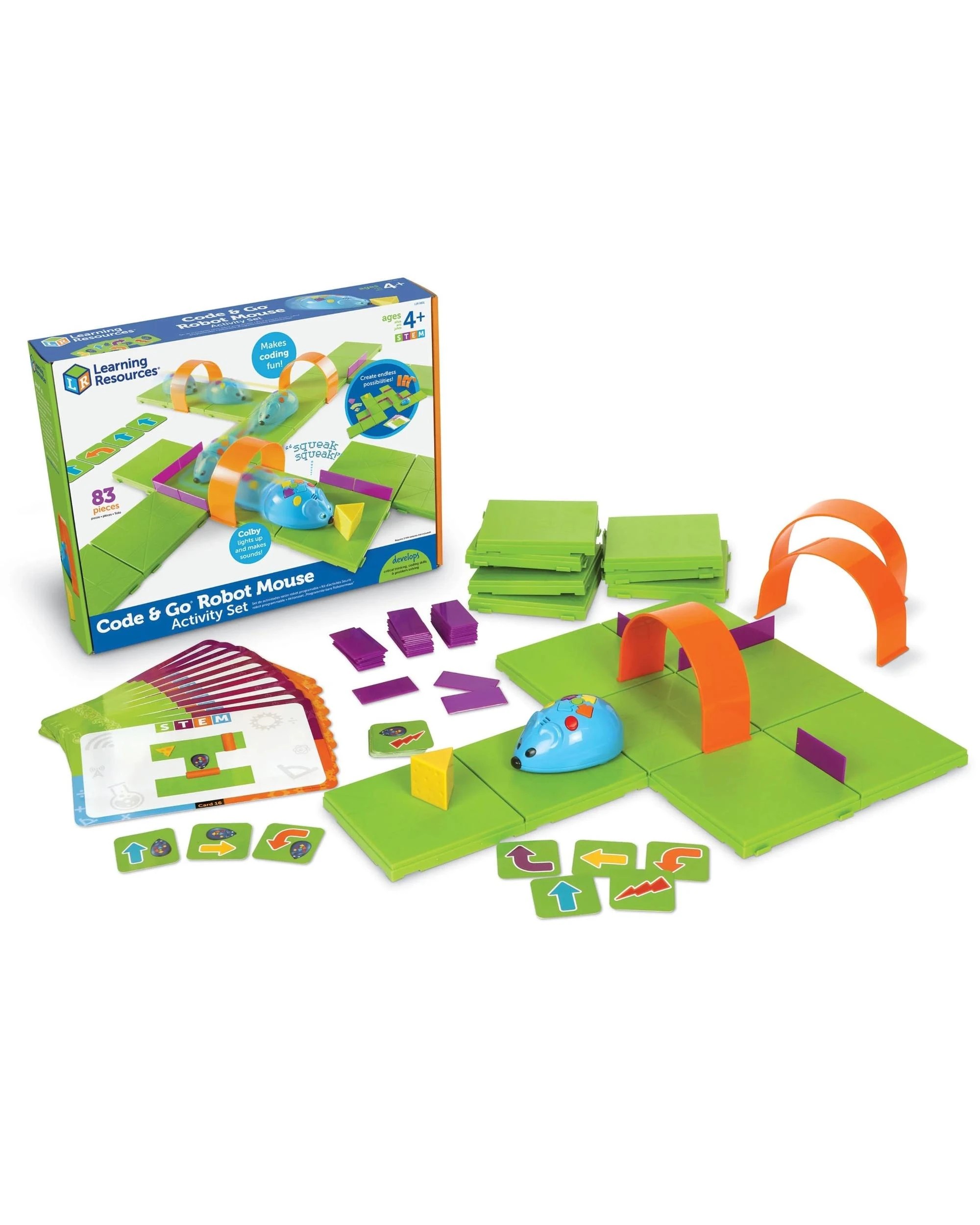 1 Learning Resources Code and Go Robot Mouse Activity Set, 1 of 10