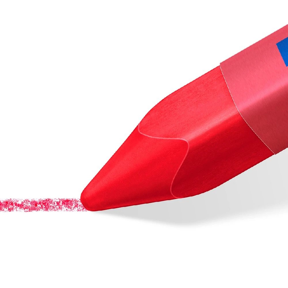 3 Staedtler Noris Triangular Wax Crayons 14mm 12 Pack, 3 of 6