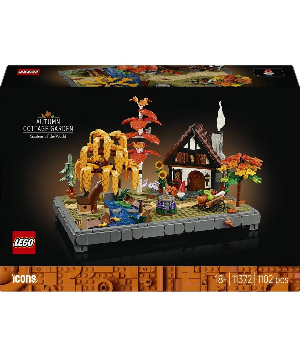 1 LEGO Icons Autumn Cottage Garden 11372, 1 of 10