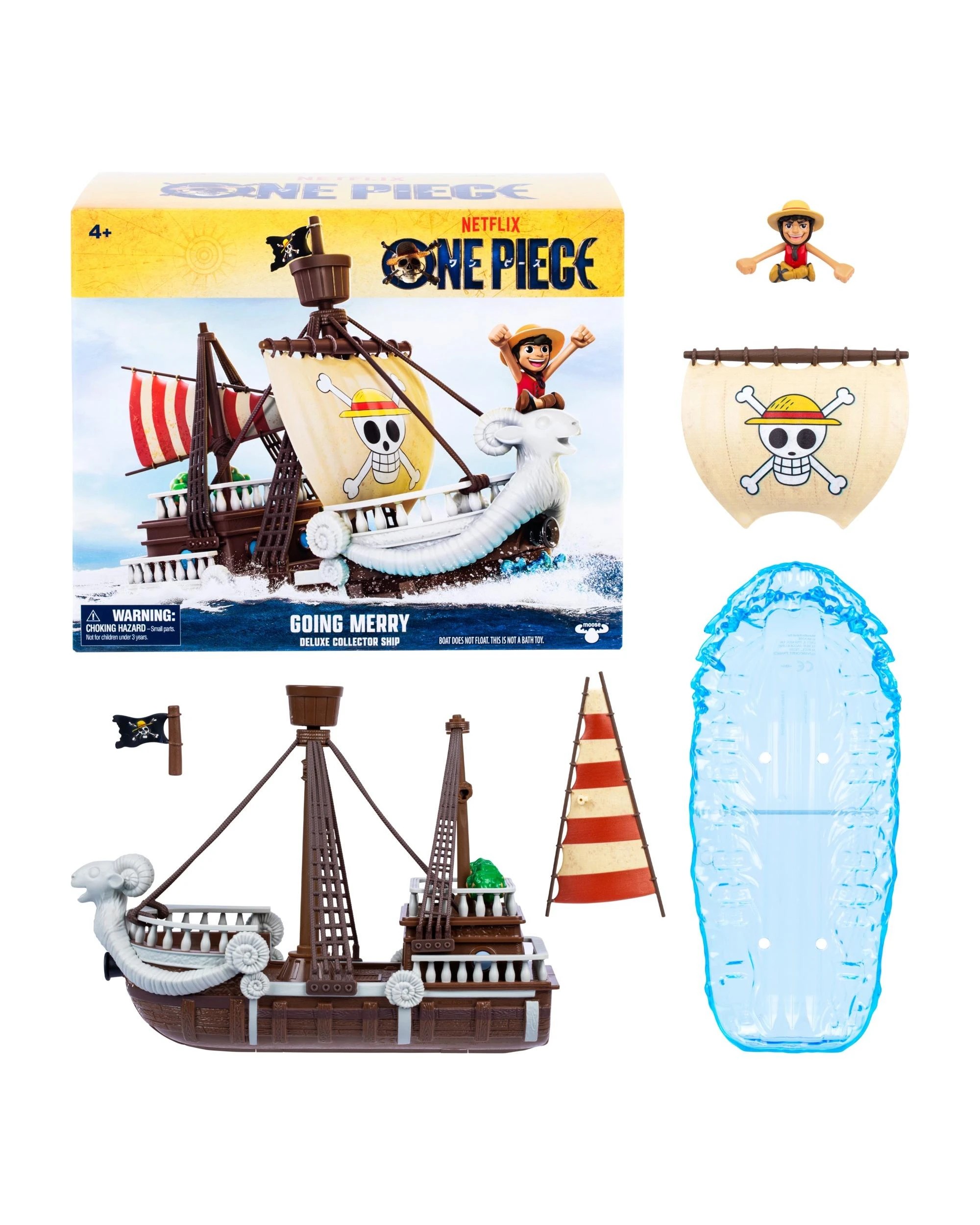 5 Netflix One Piece Going Merry Deluxe Collector Ship, 5 of 6