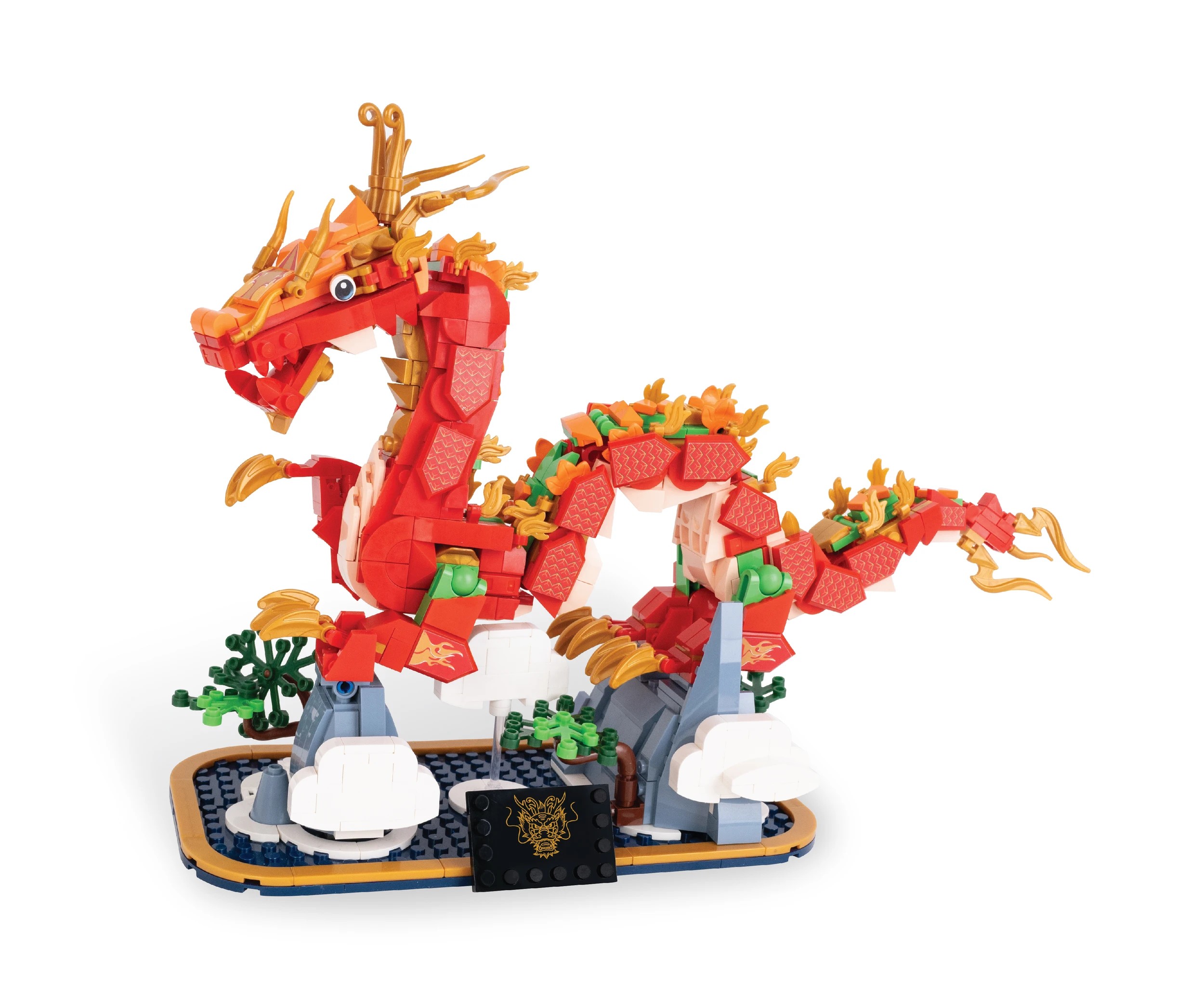 2 786 Piece Mini Blocks: Dragon, 2 of 3