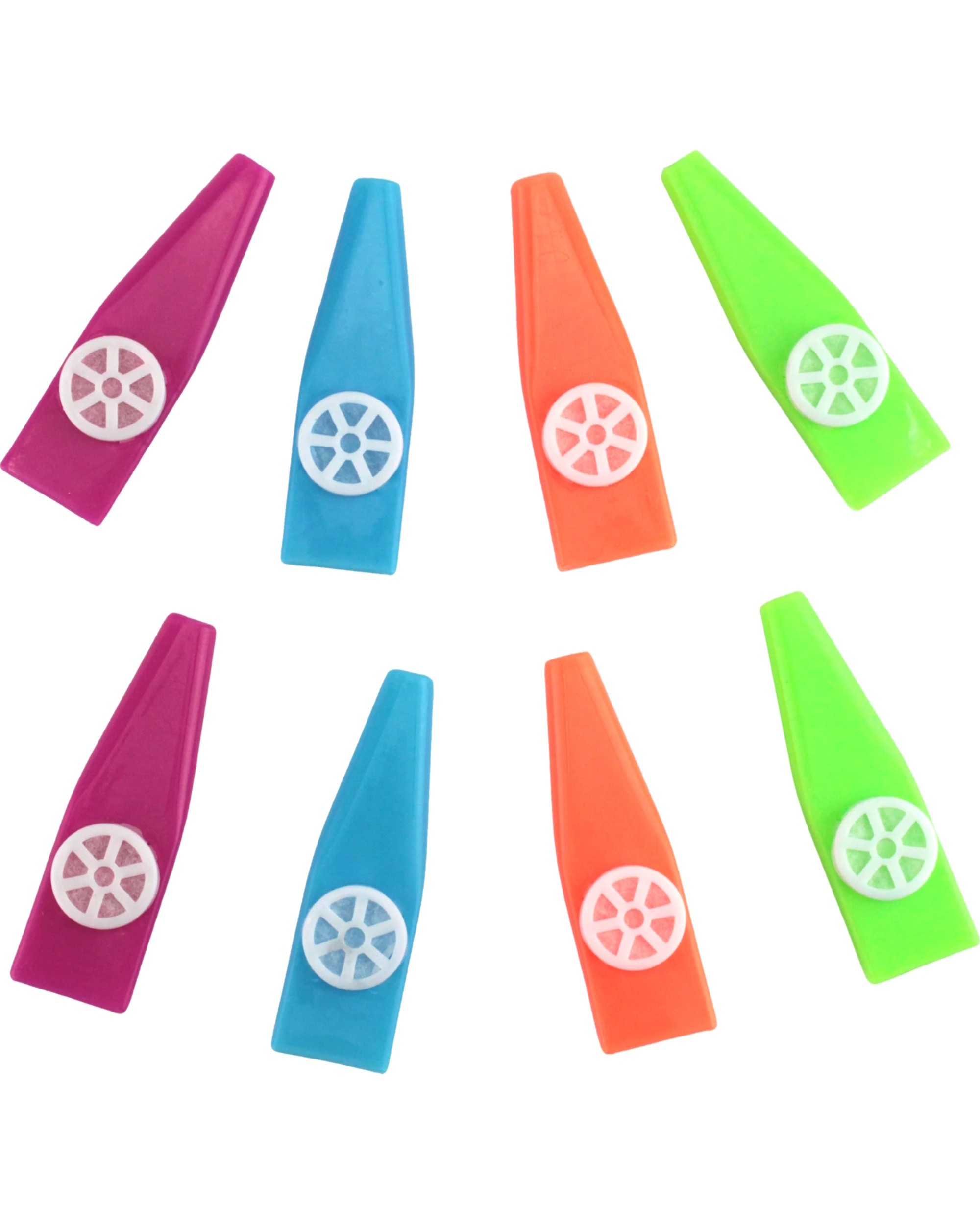 1 Oceana Coloured Toy Kazoos Pack of 8 - Multi, 1 of 3