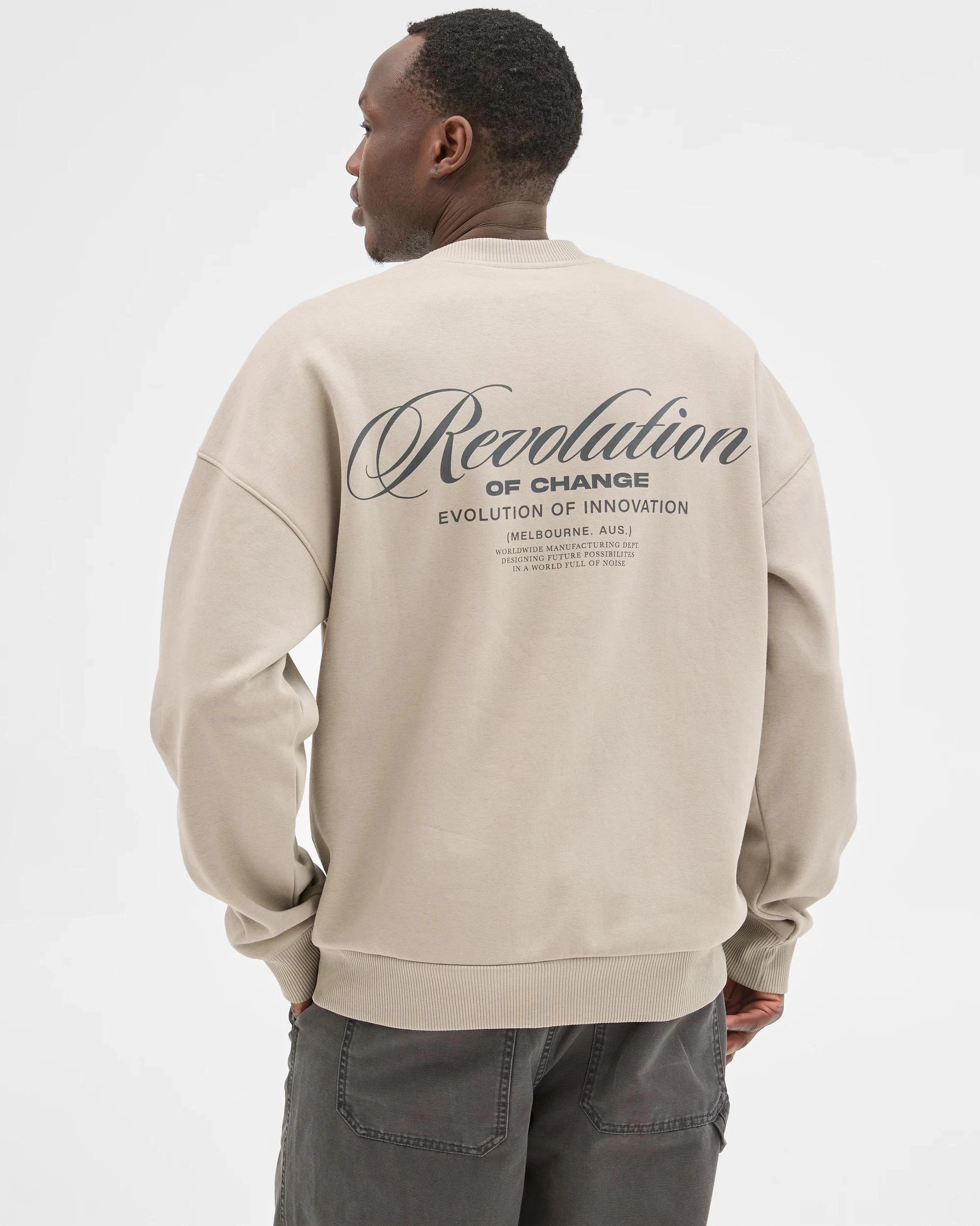 6 Commons Australian Cotton Blend Heavyweight Jumper GREY, 6 of 6