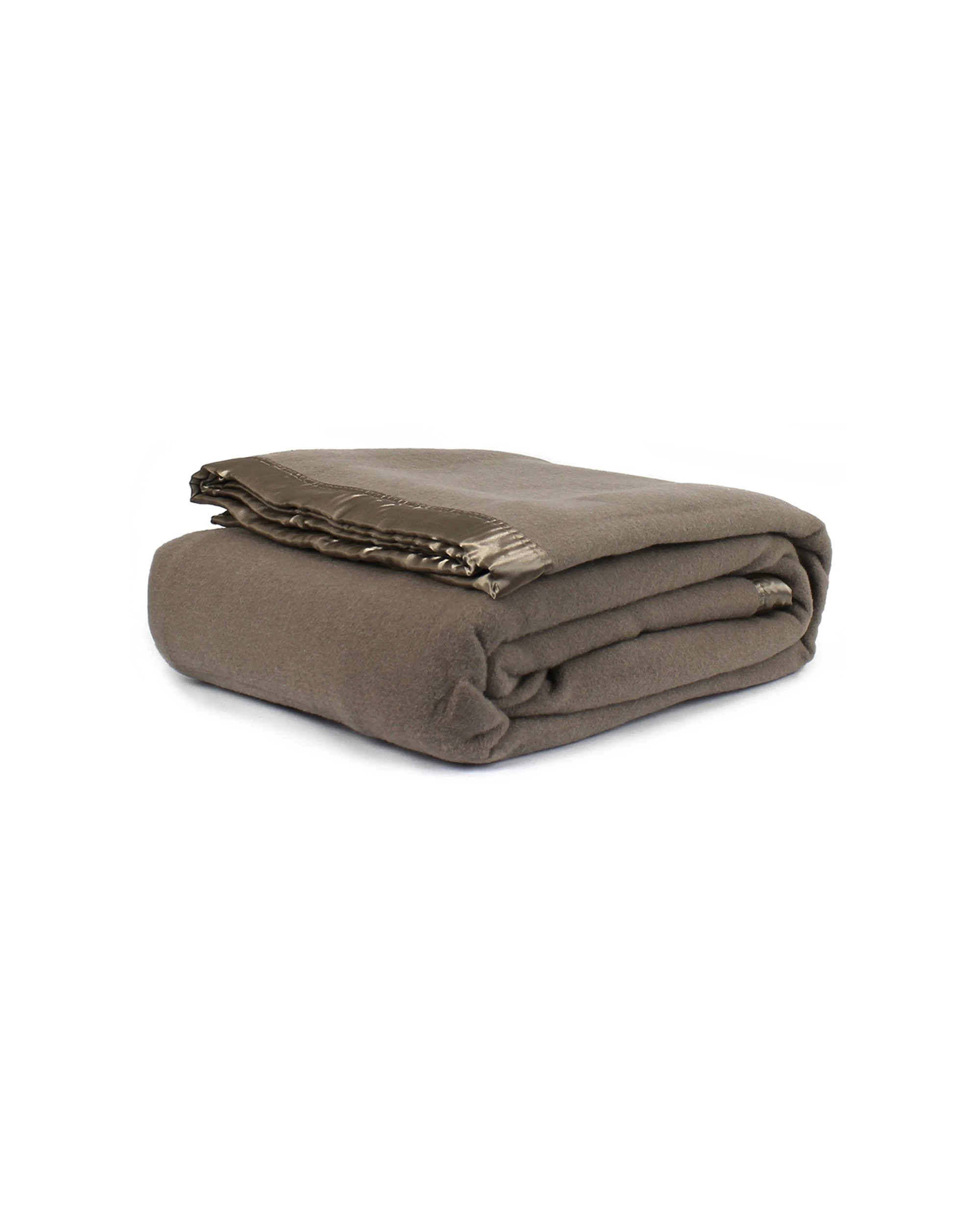 1 Jason Commercial Queen King Bed Australian Wool Blanket 227x258cm Angora Taupe
 - Brown, 1 of 3
