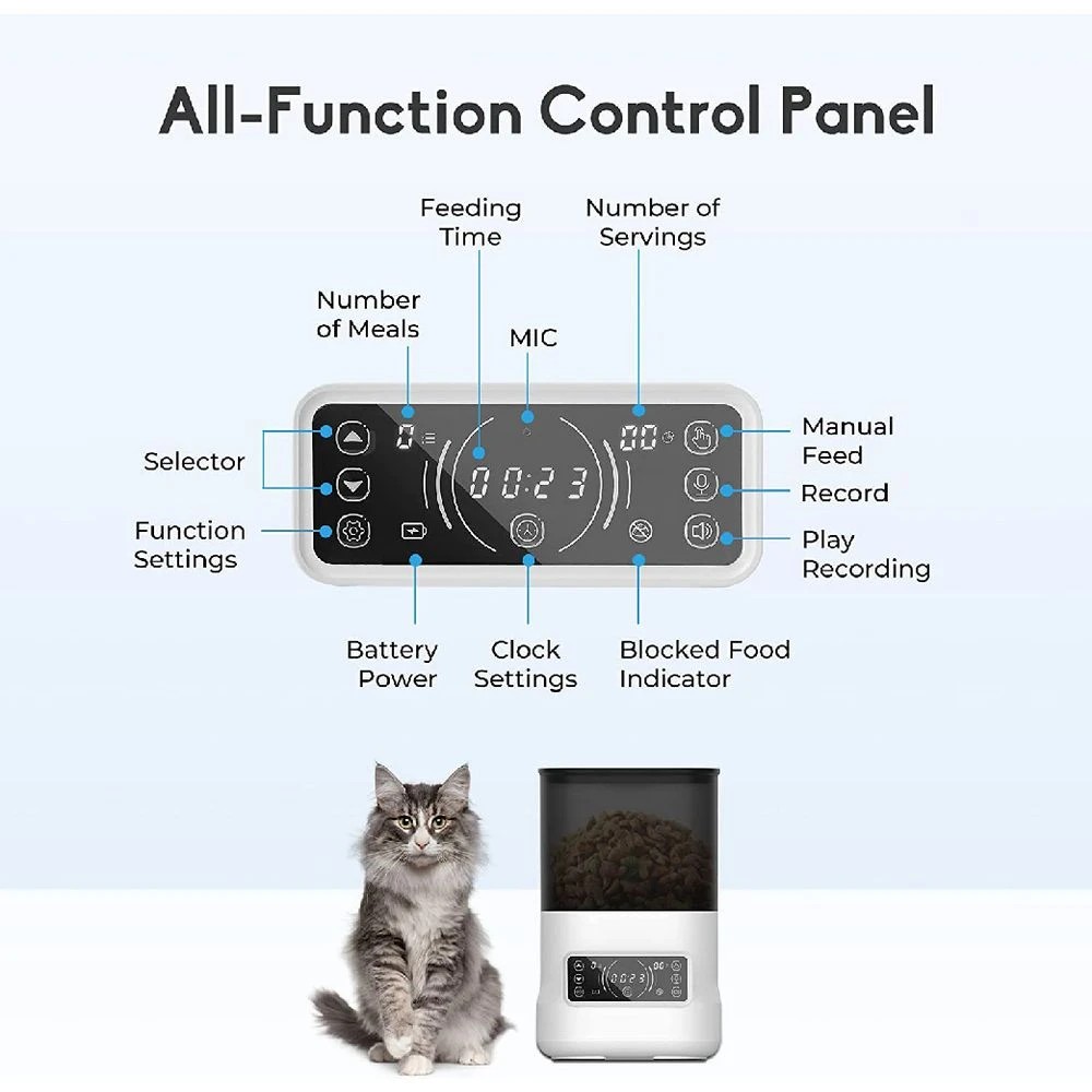 10 Dogness F12 Cube Programmable Pet Feeder 4L, 10 of 10