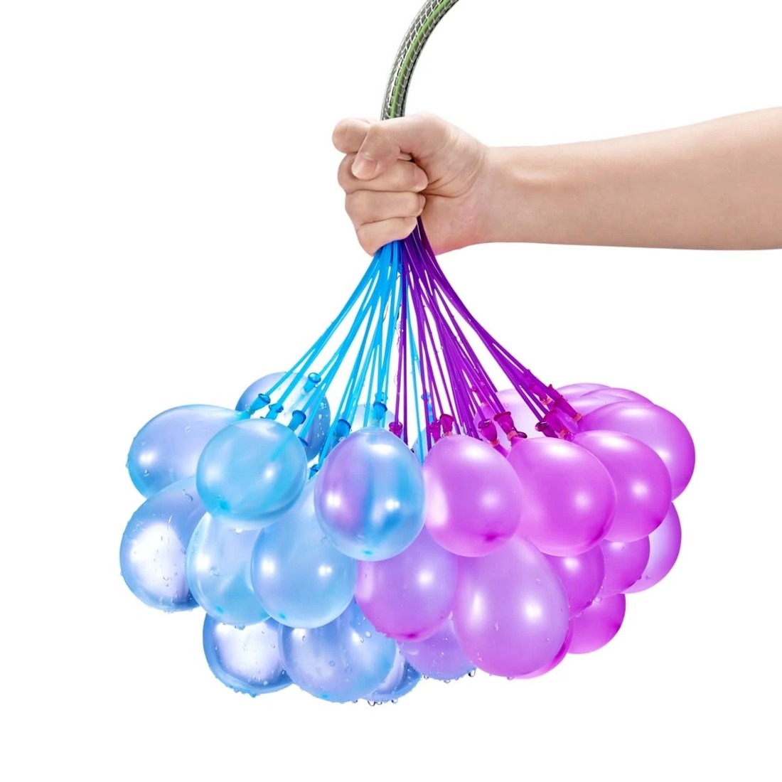 7 Zuru X-Shot Bunch O Balloons Tropical Block Party Blaster and Self-Sealing Water Balloons Set, 7 of 11