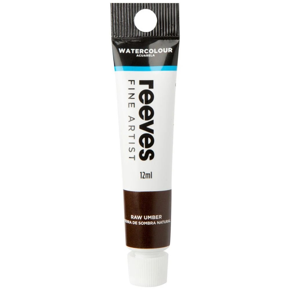 1 Reeves Watercolour Paint 12mL Raw Umber, 1 of 1