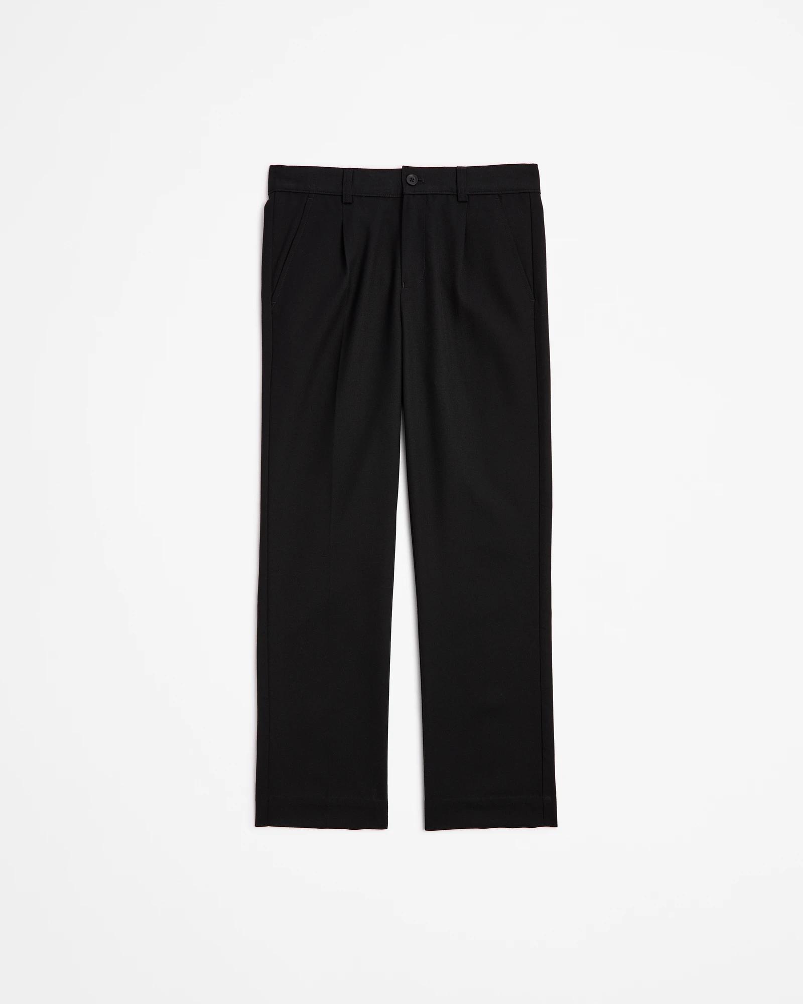 1 Target School Structured Twill Pants BLACK, 1 of 3