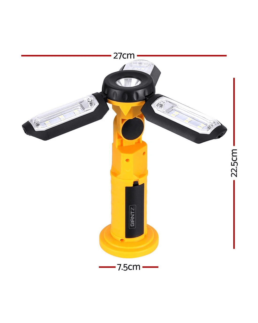 Giantz LED Work Light 12V Torch USB Camping Workshop Foldable ...