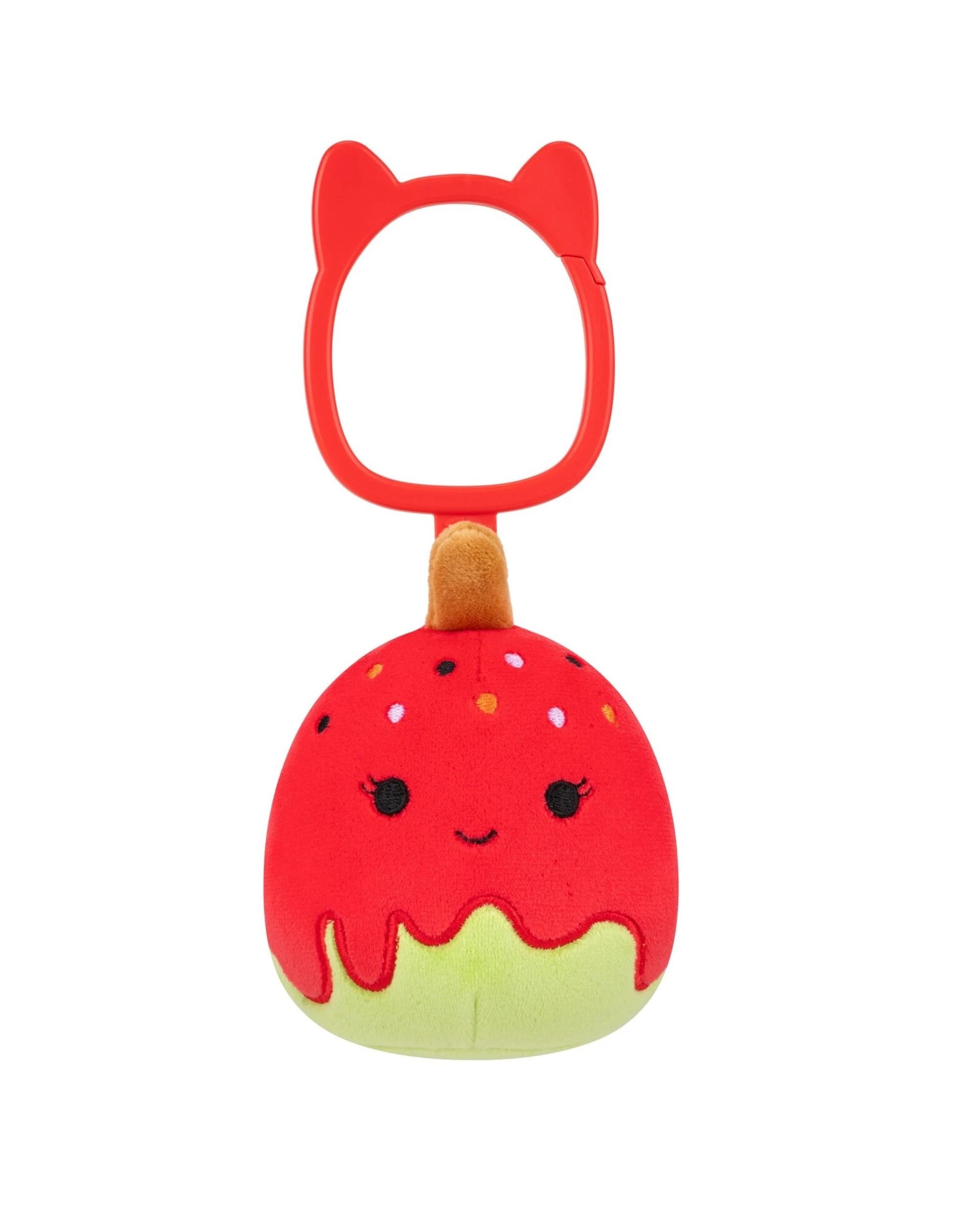 2 Squishmallows Halloween Keir the Candy Apple 3.5 inch Clip-On Plush - Multi, 2 of 6
