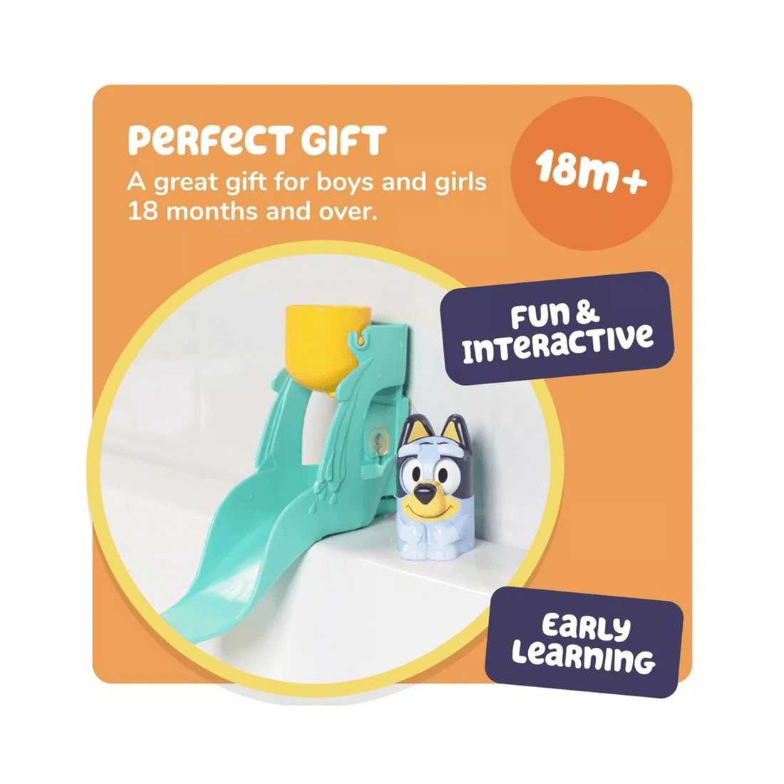 3 Tomy Toomies Bluey Waterslide Bath Toy, 3 of 6