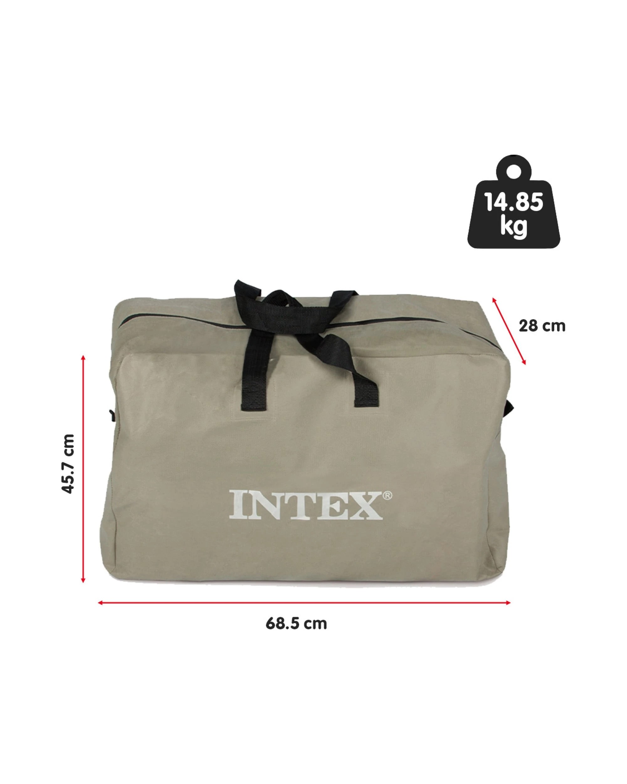 4 Intex Challenger K2 2 Seater Inflatable Kayak 68306NP - Green, 4 of 7