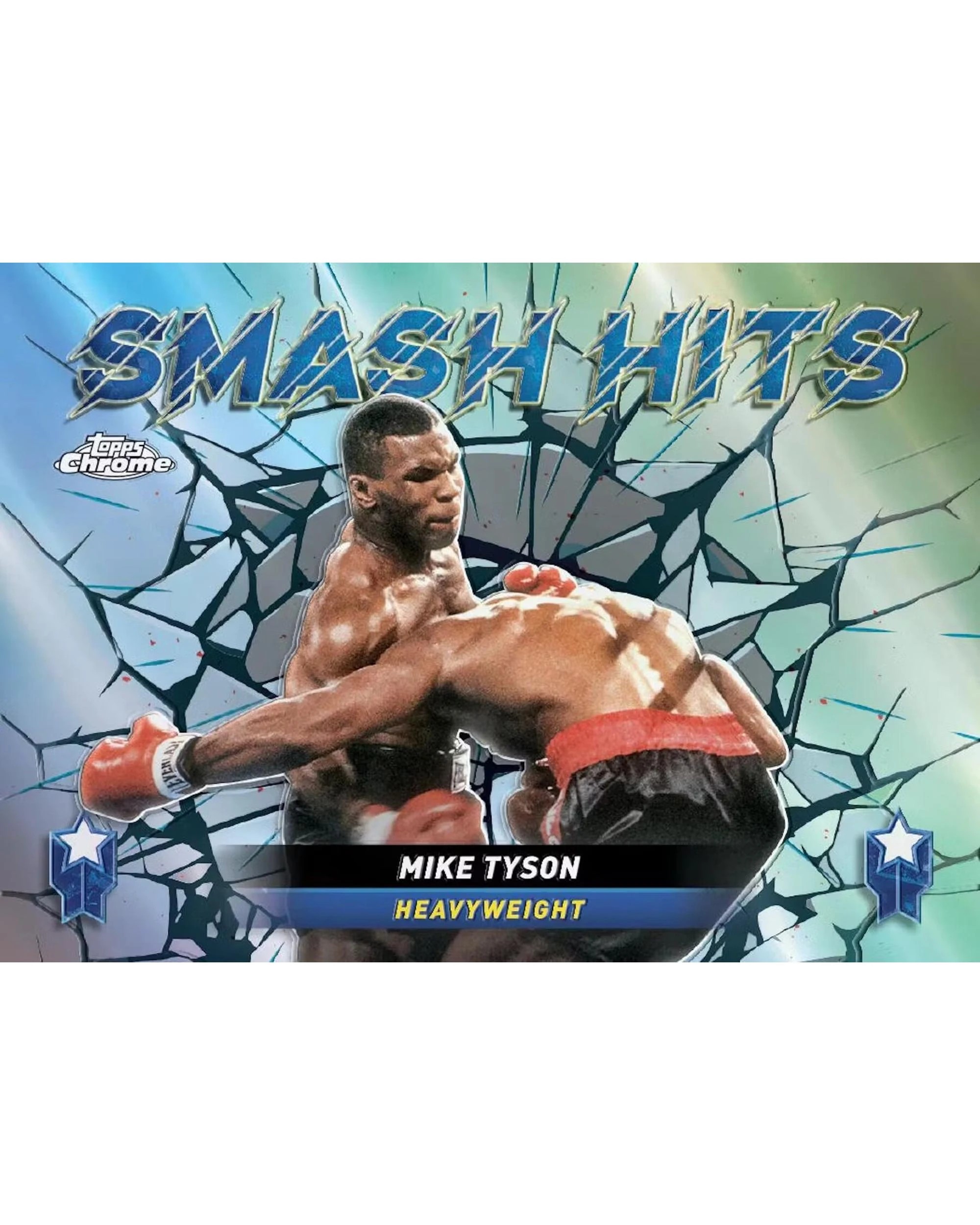 10 Topps 2024 Chrome Boxing Hobby Pack, 10 of 10