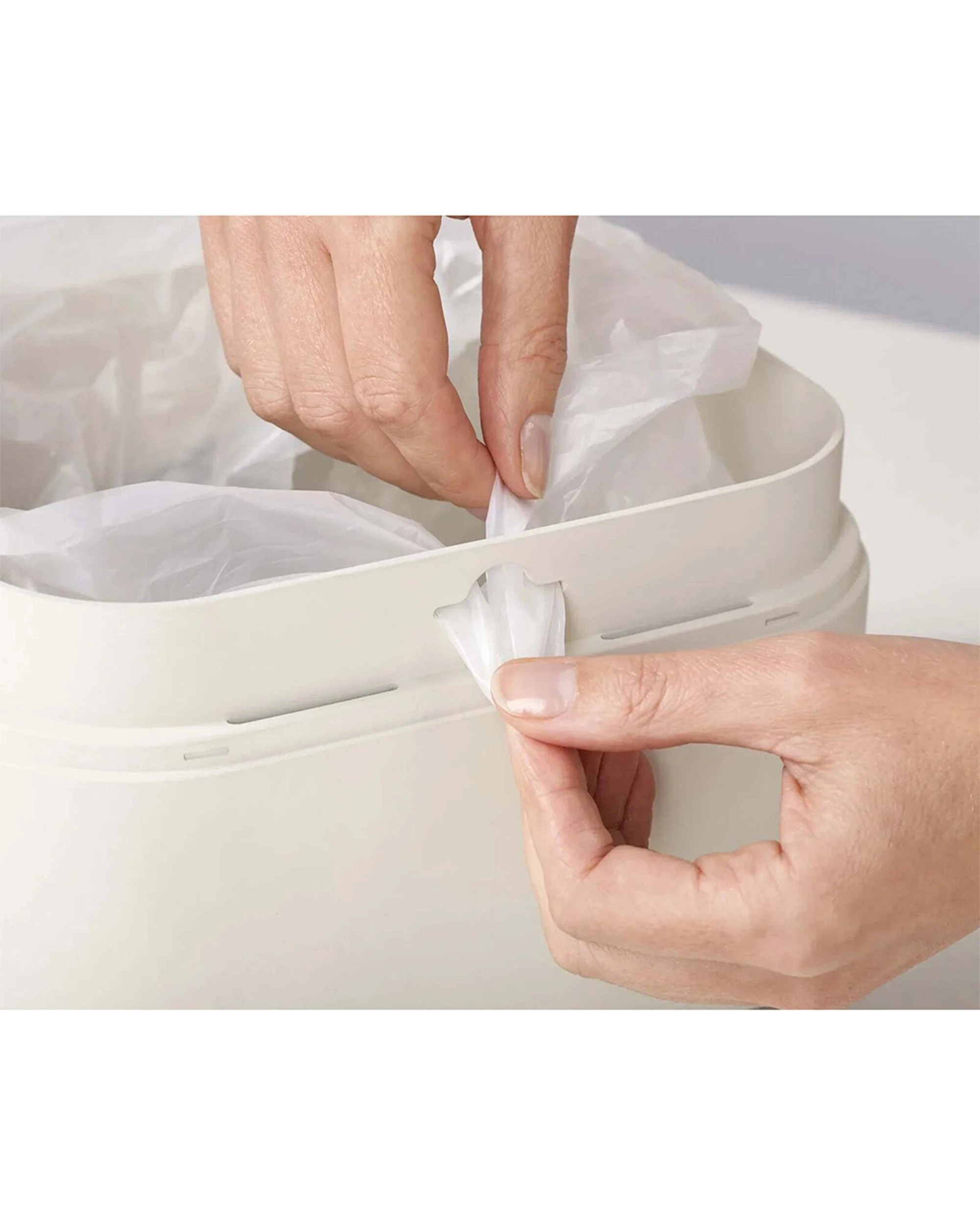 4 Joseph Joseph Stack 4L Food Waste Caddy Ventilated Design Replaceable Odour Stone - Grey, 4 of 4