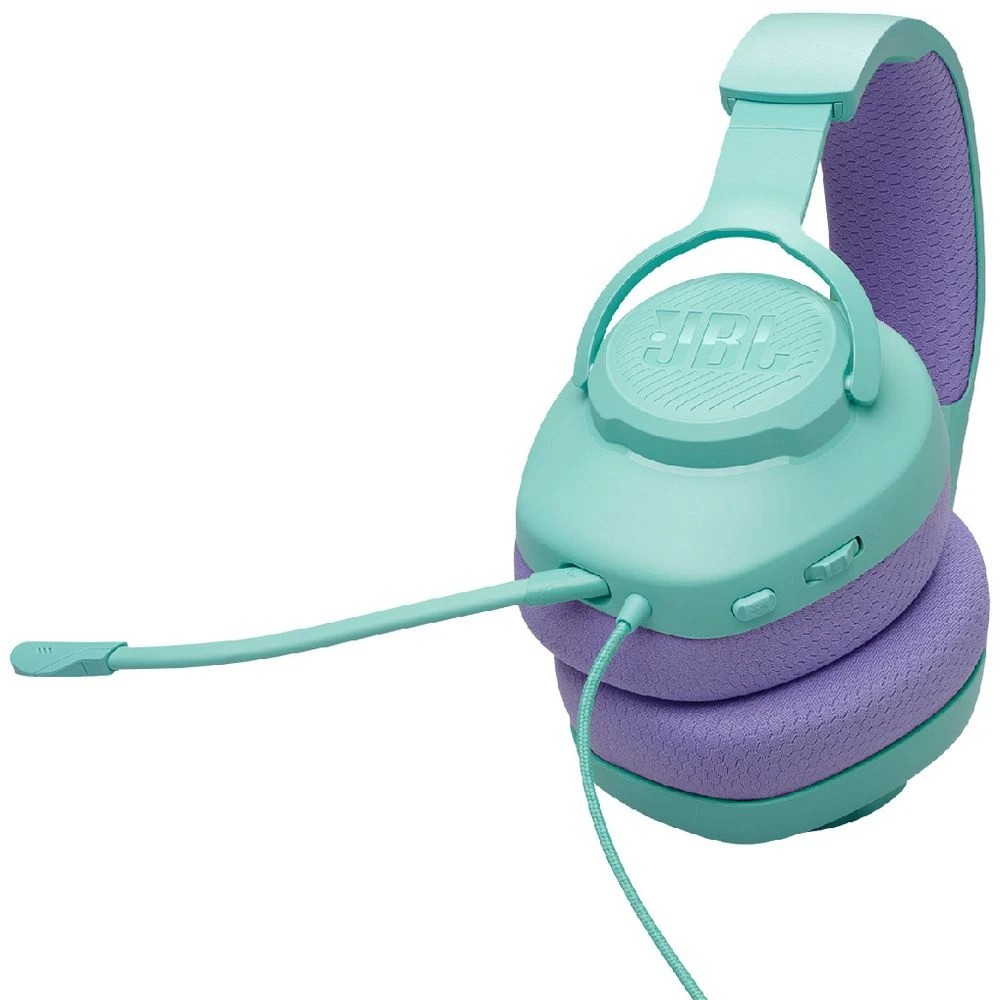 5 JBL Quantum 100 Headset Cyan, 5 of 10