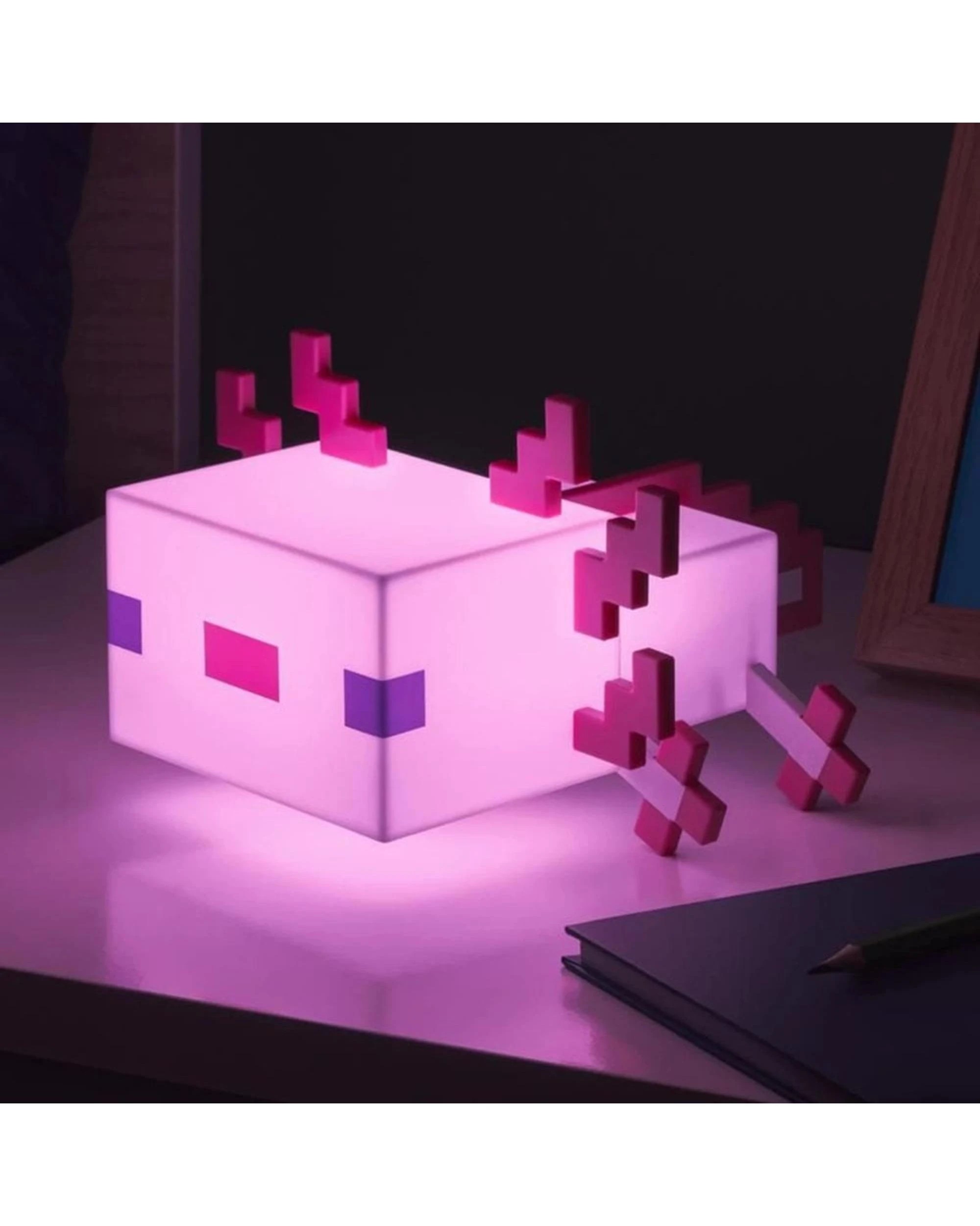 7 Paladone Minecraft Axolotl Light, 7 of 7
