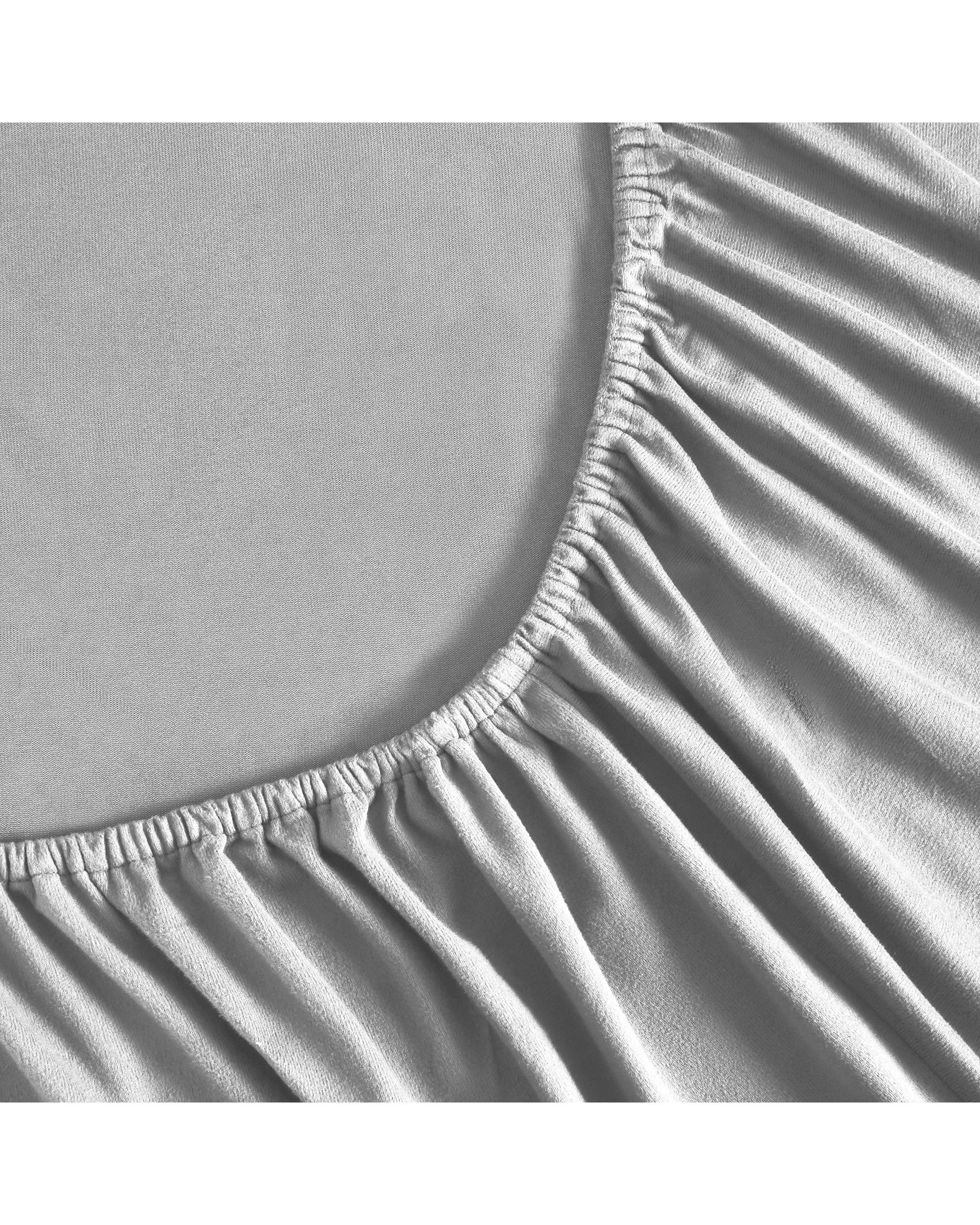 7 Dreamaker Micro Flannel Sheet Set - Single Bed - Silver, 7 of 9