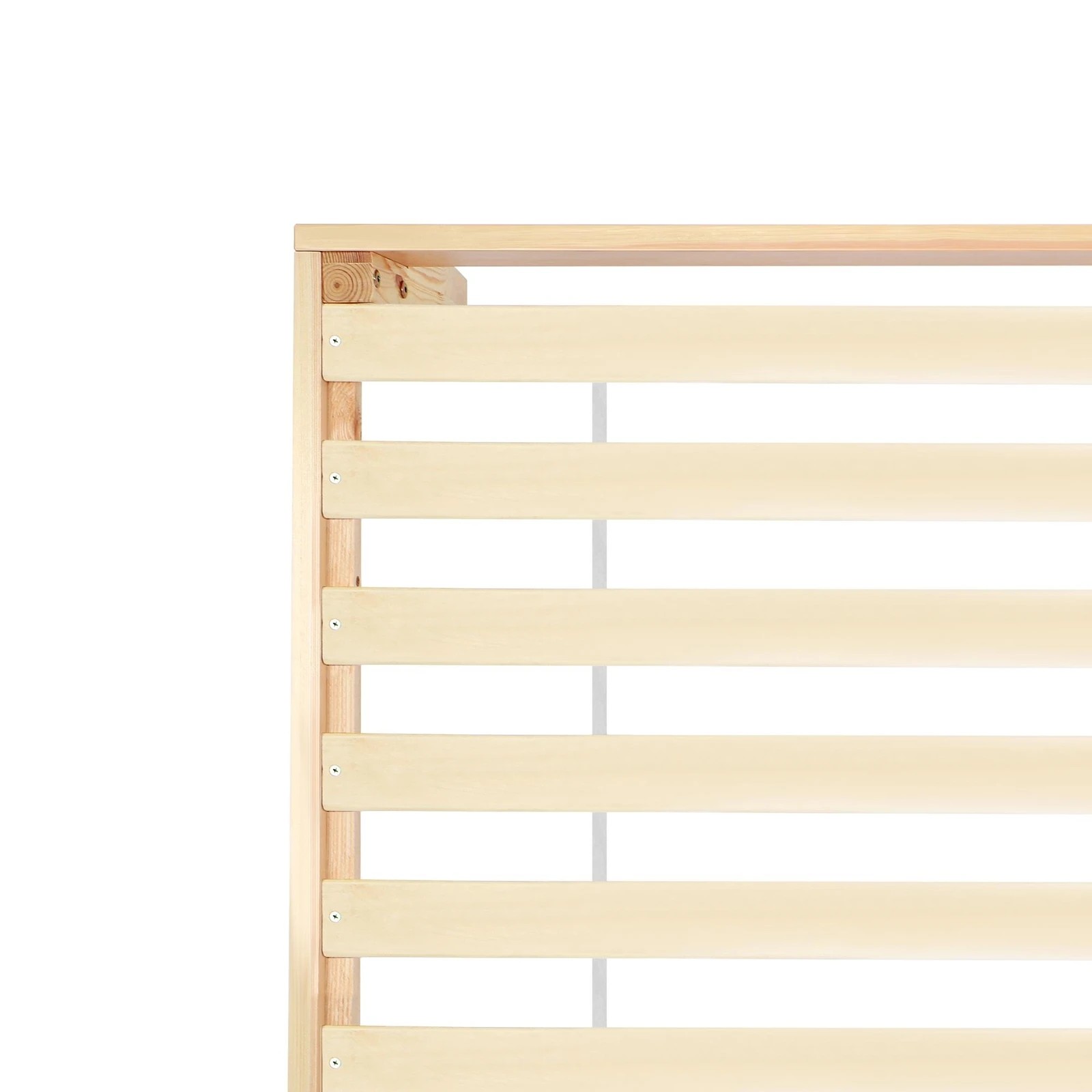 10 Alfordson Bed Frame Wooden Timber Queen Size Mattress Base Platform Pramod - Natural, 10 of 10