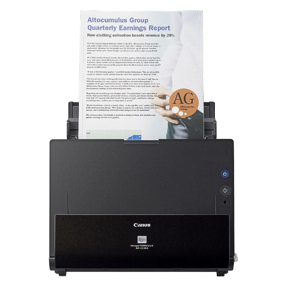 4 Canon DR-C225ii imageFORMULA Scanner, 4 of 7