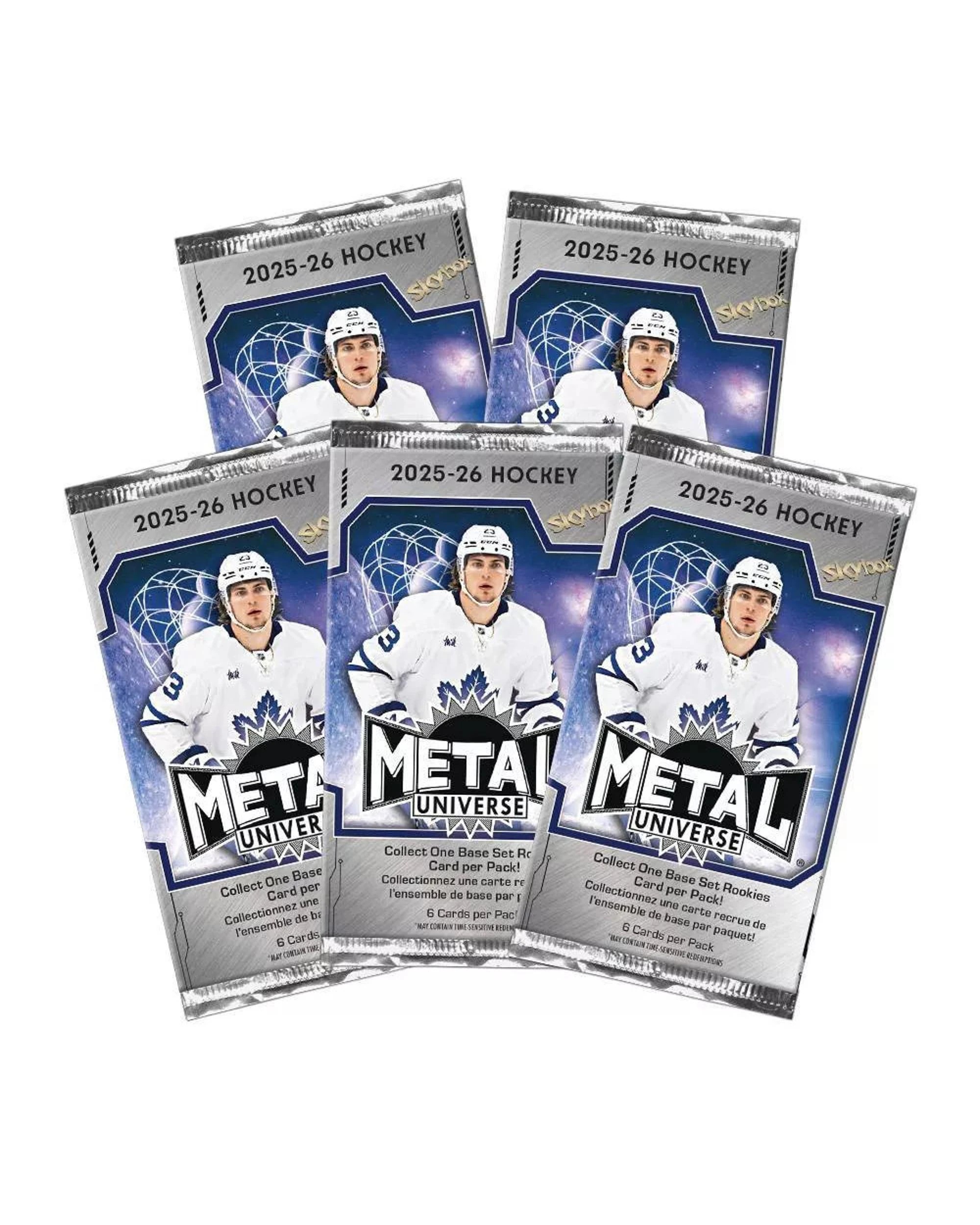 3 Upper Deck 2025/2026 NHL Hockey Skybox Metal Universe Blaster Box, 3 of 3