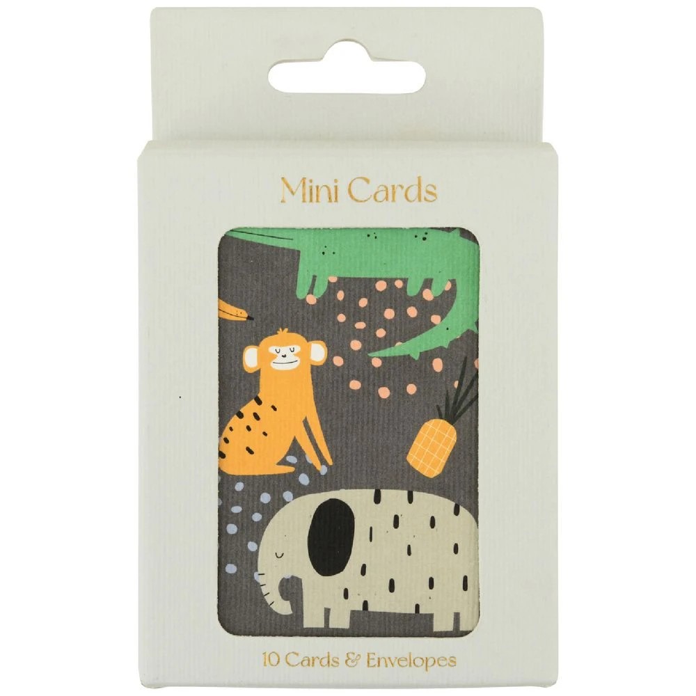 1 Otto FSC Mini Cards Jungle 10 Pack, 1 of 2