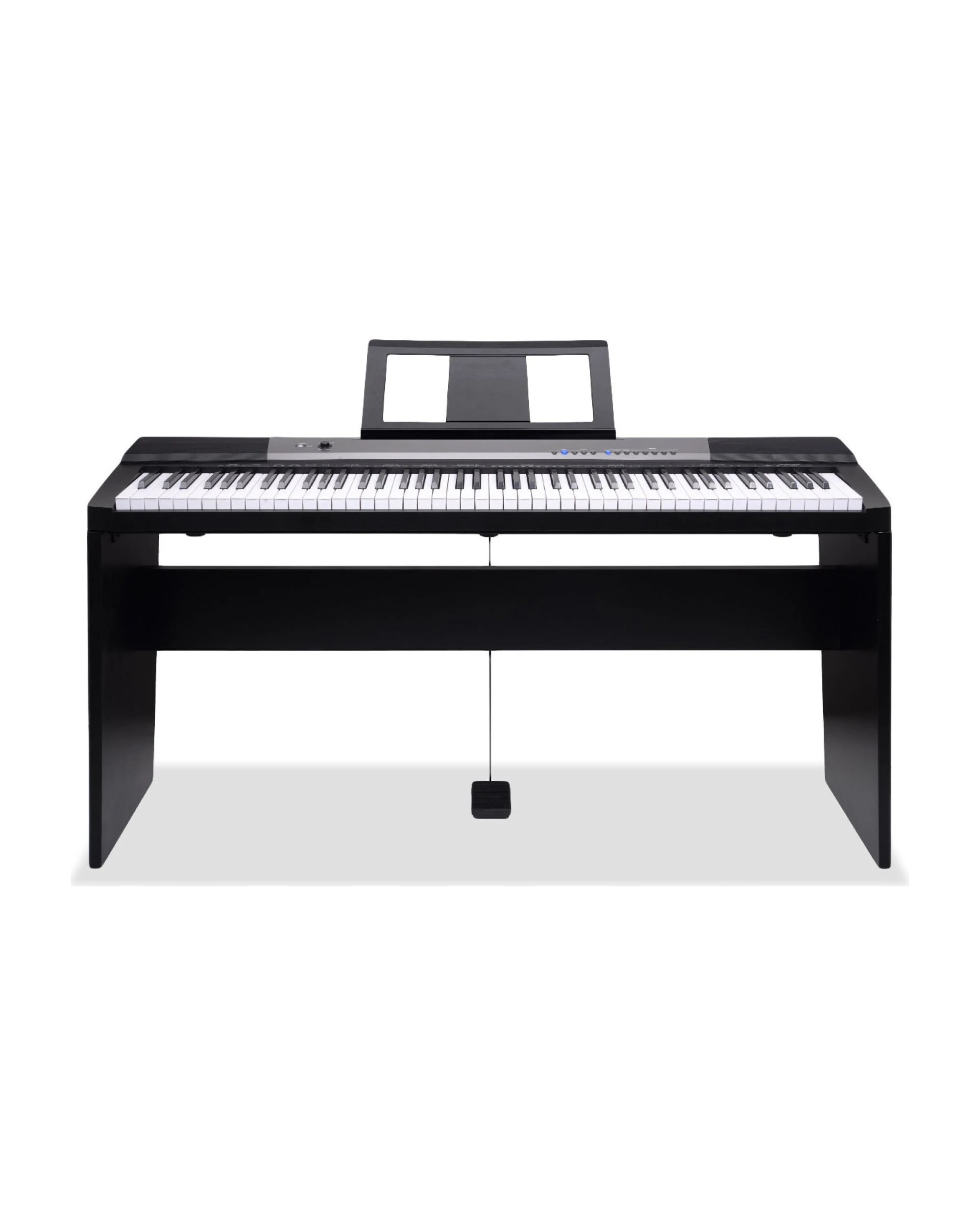 3 Karrera 88 Keys Electronic Keyboard Piano with Stand Pedal, 3 of 10