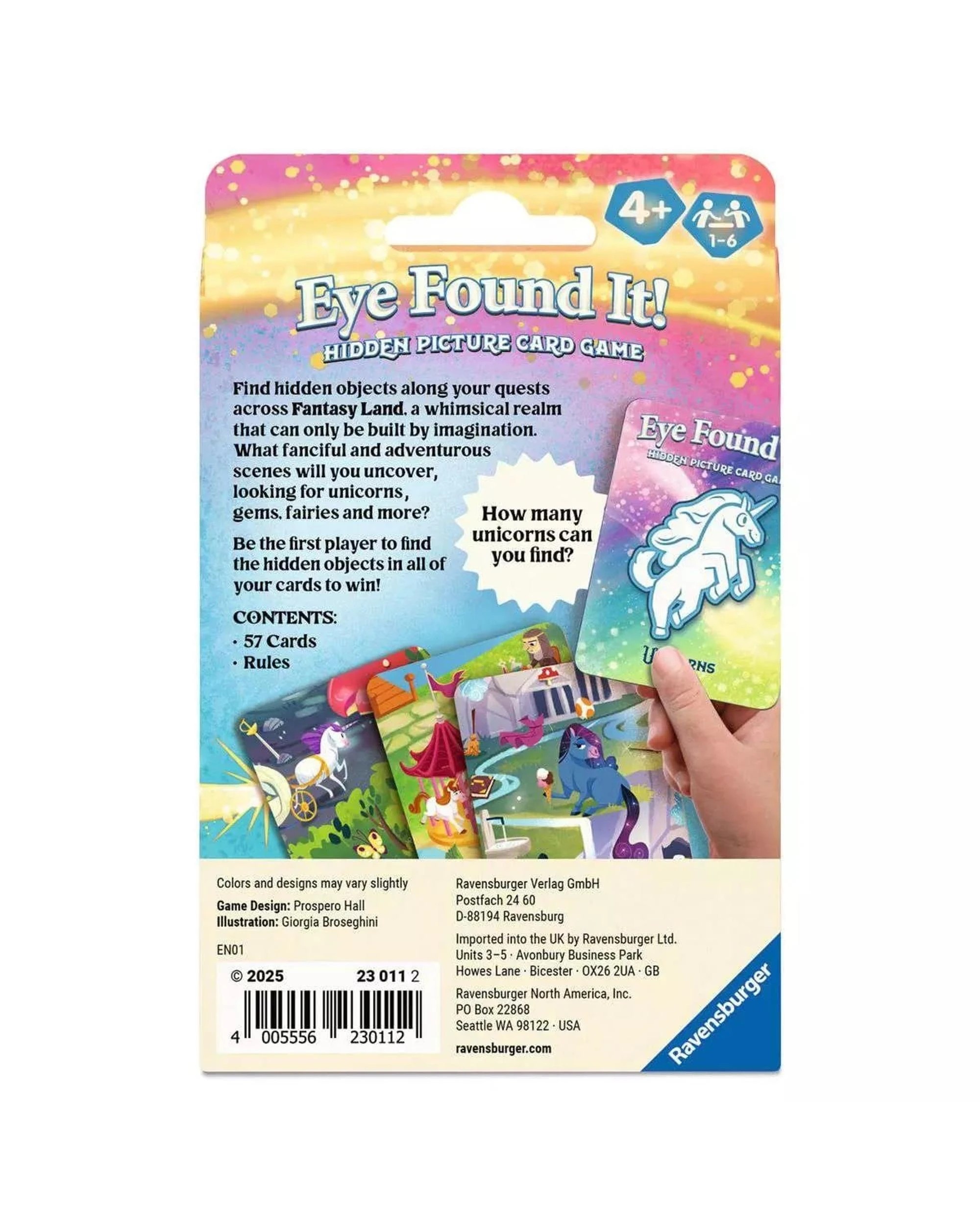 4 Ravensburger Fantasy Eye Found It Hidden Picture Card Game, 4 of 4