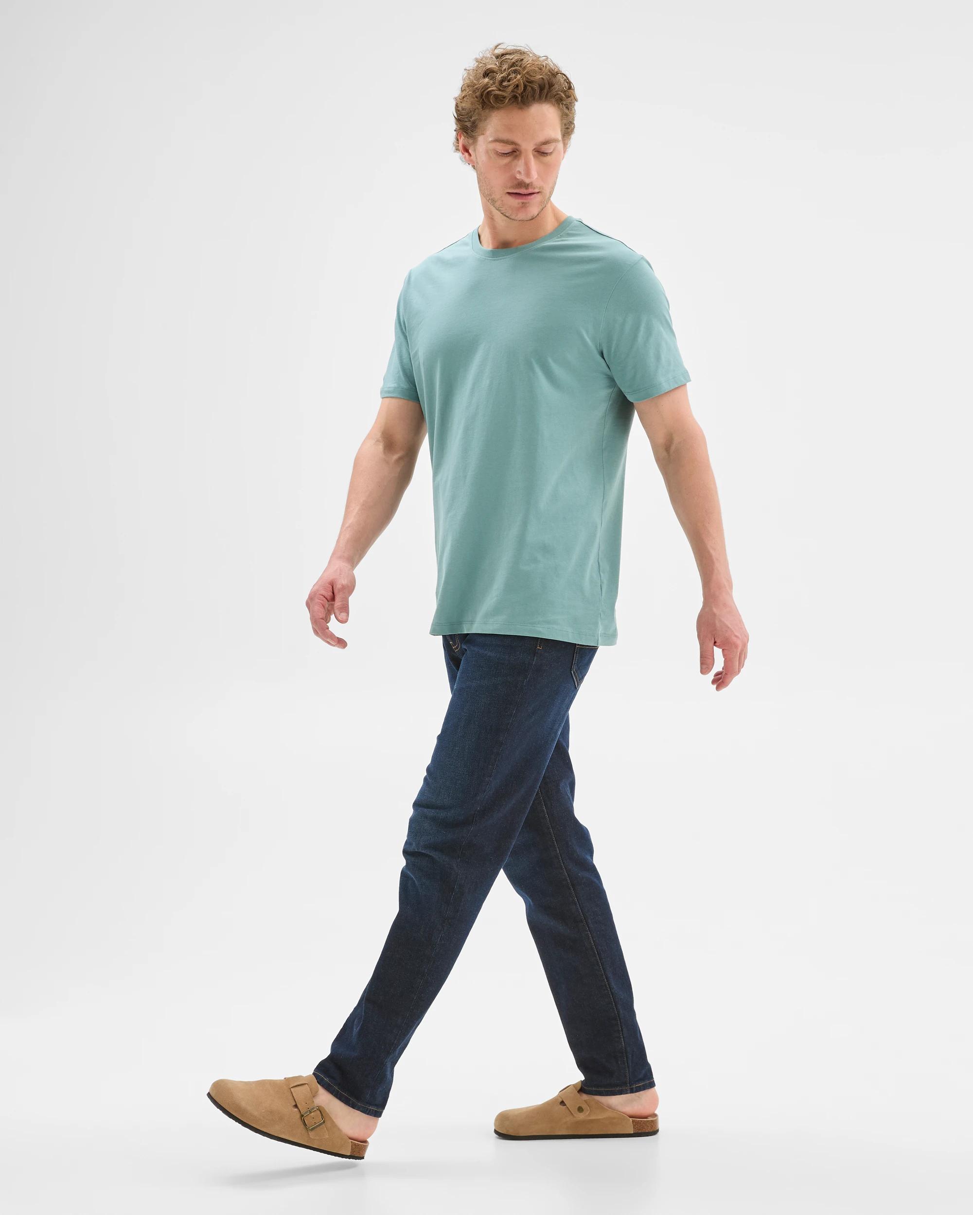 4 Target Australian Cotton Crew T-Shirt TEAL, 4 of 5