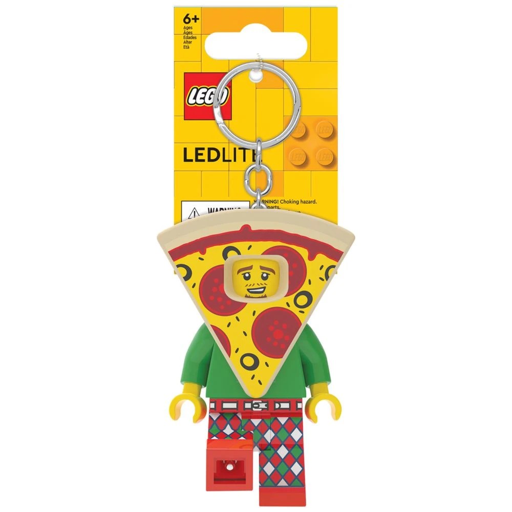 6 Lego Pizza Boy LEDLITE Keyring, 6 of 8