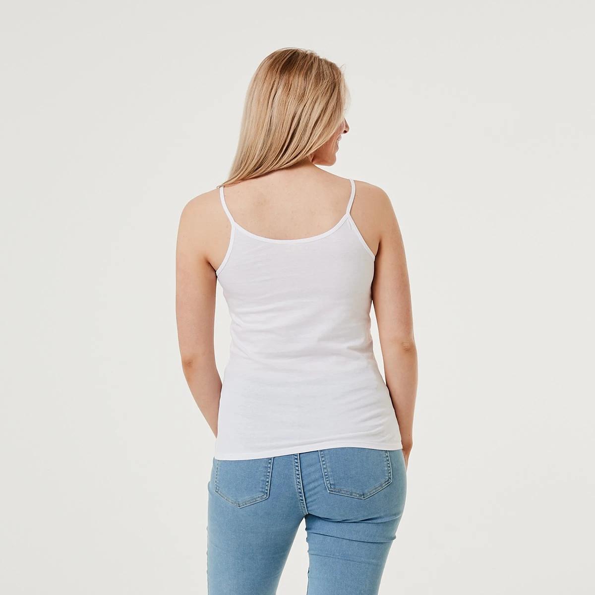 3 Basic Camisole WHITE, 3 of 4