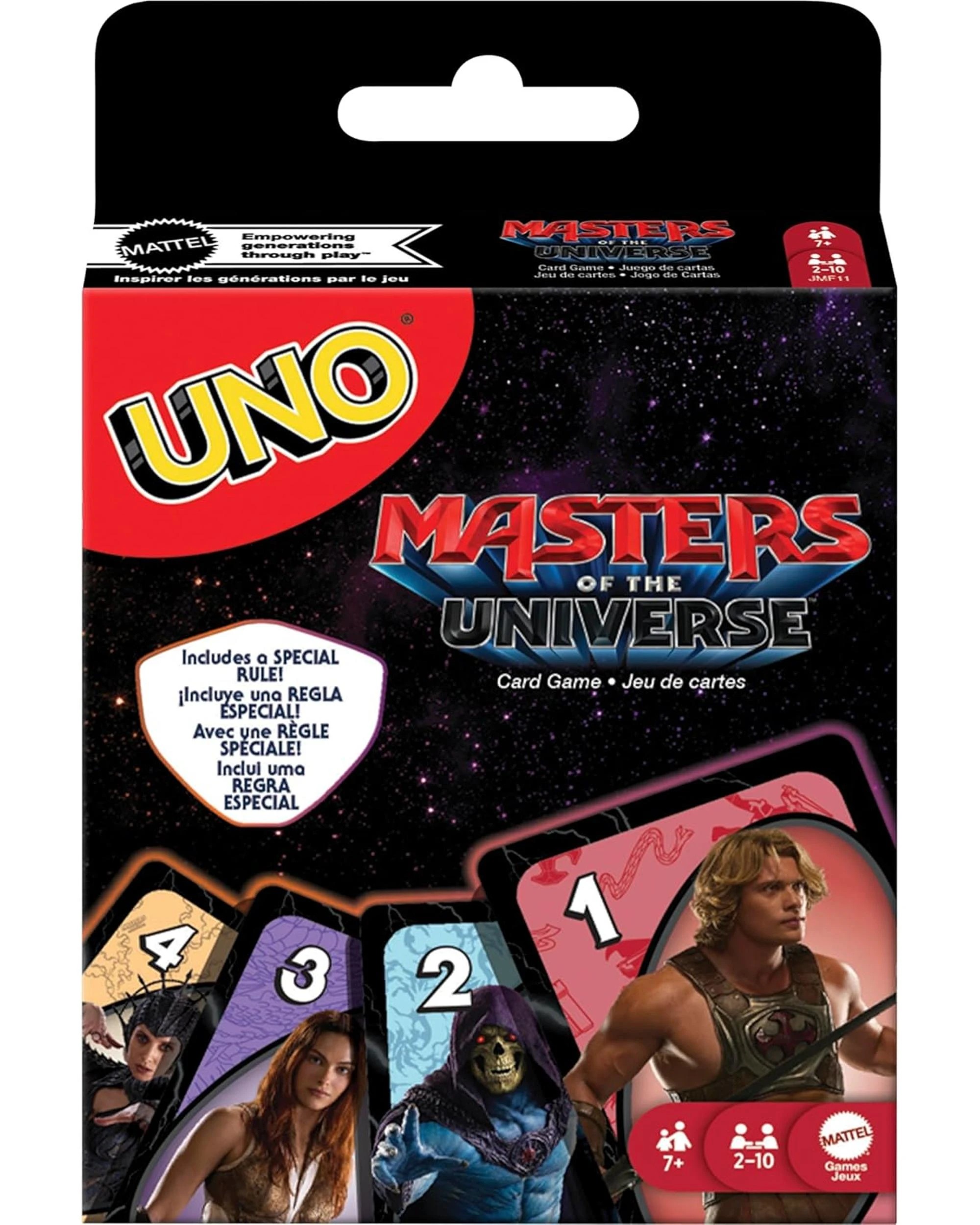 1 UNO Masters of the Universe - 2026 -  Card Game, 1 of 5