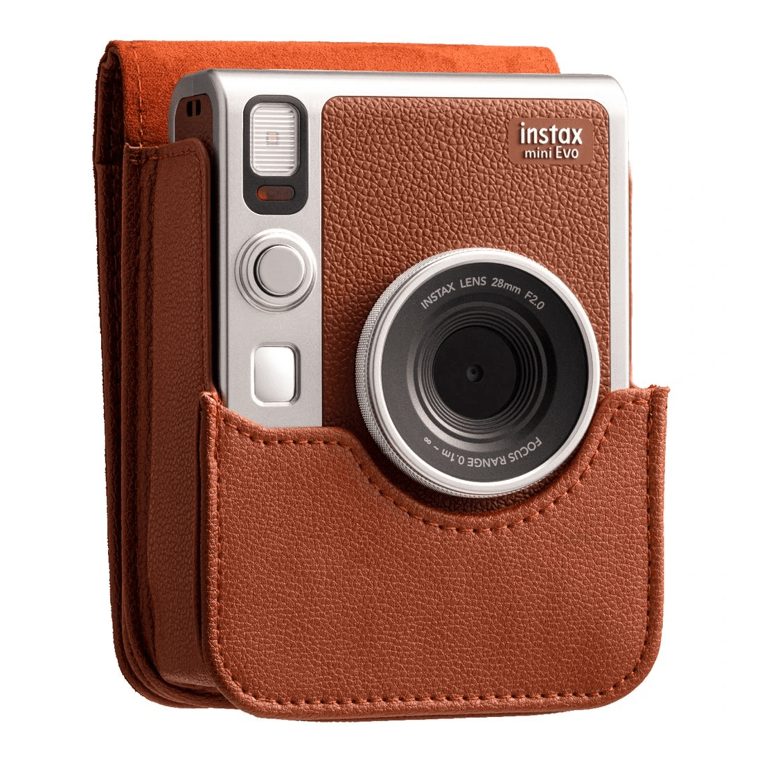 6 Instax Mini Evo Camera Case Brown, 6 of 6