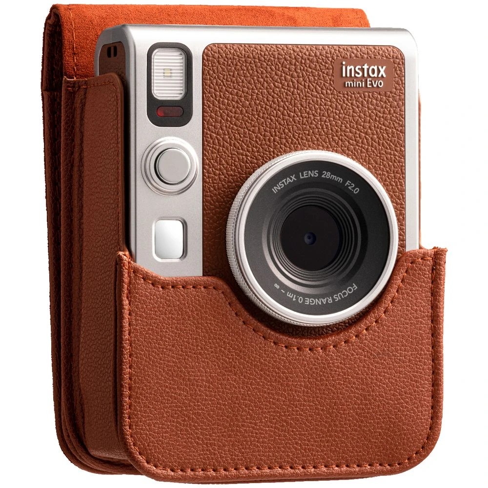 6 Instax Mini Evo Camera Case Brown, 6 of 6