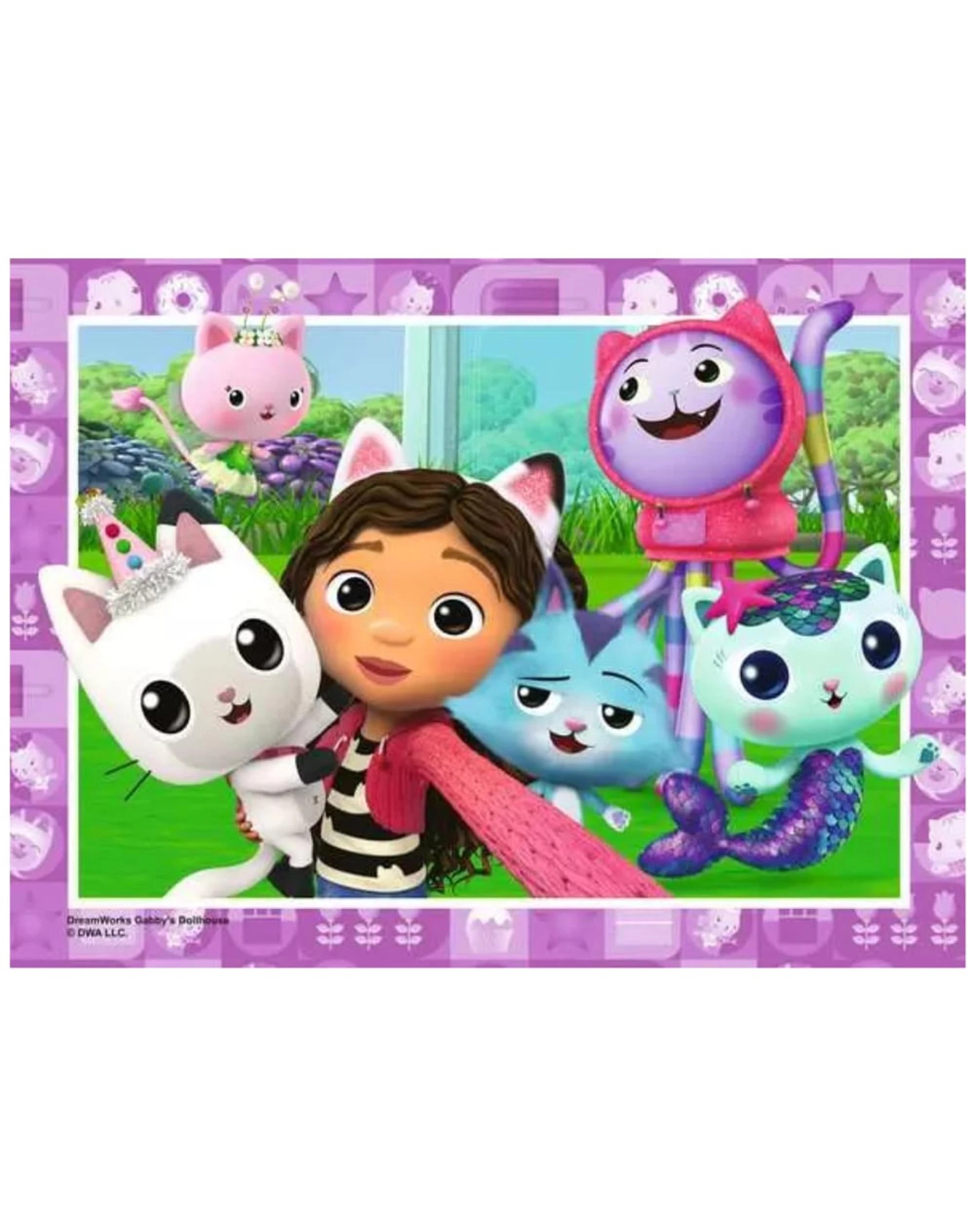 5 Ravensburger Gabbys Dollhouse 4 In A Box Jigsaw Puzzle, 5 of 5