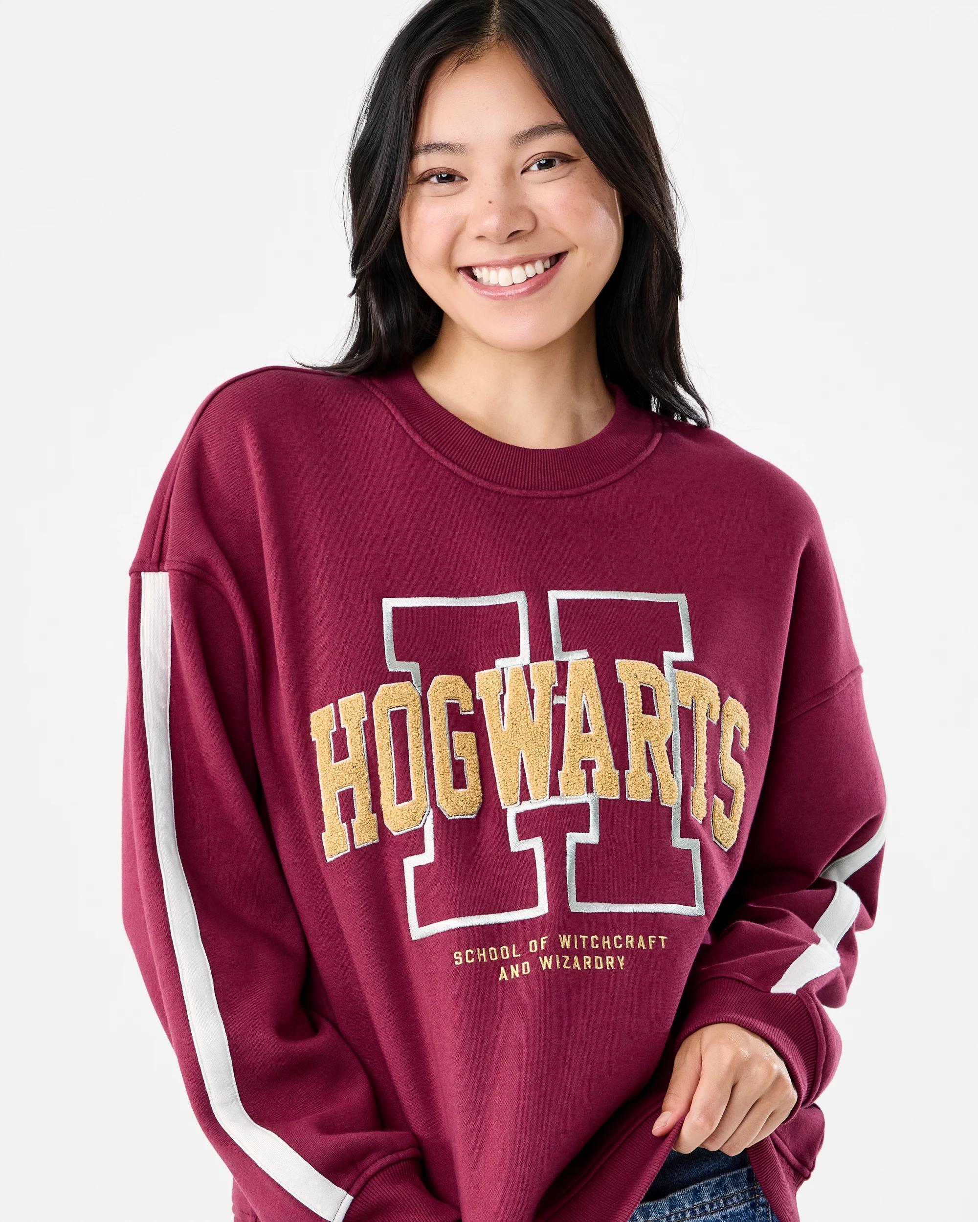 4 Harry Potter License Long Sleeve Sweatshirt Hogwarts, 4 of 7