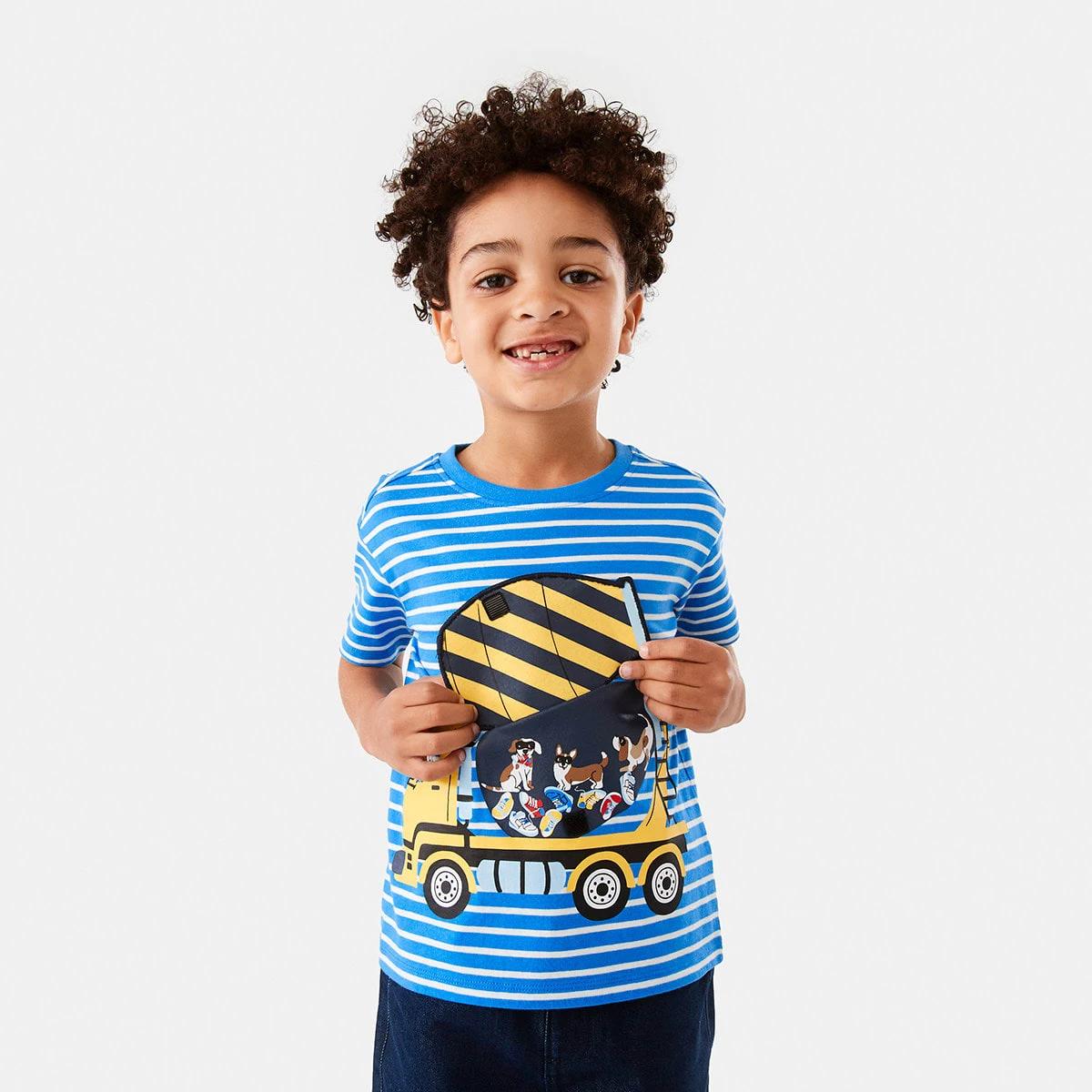 2 3D Applique T-shirt Fren Truck, 2 of 9