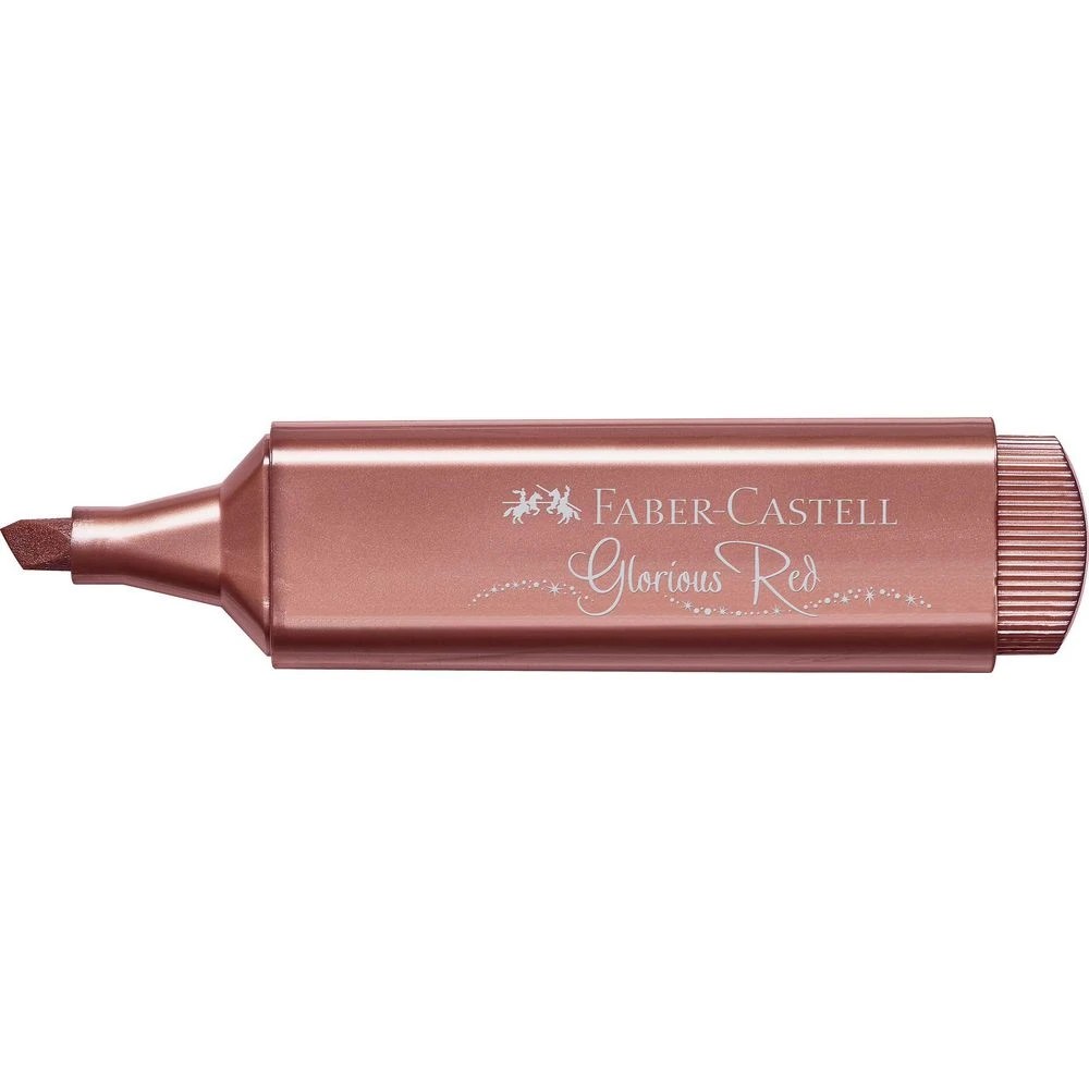 3 Faber-Castell Textliner Highlighter Metallic Glamorous Red, 3 of 10