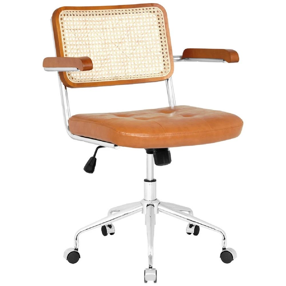 1 Otto Nusa Rattan Chair Tan Ergonomic Chairs and Desk Chairs, 1 of 10