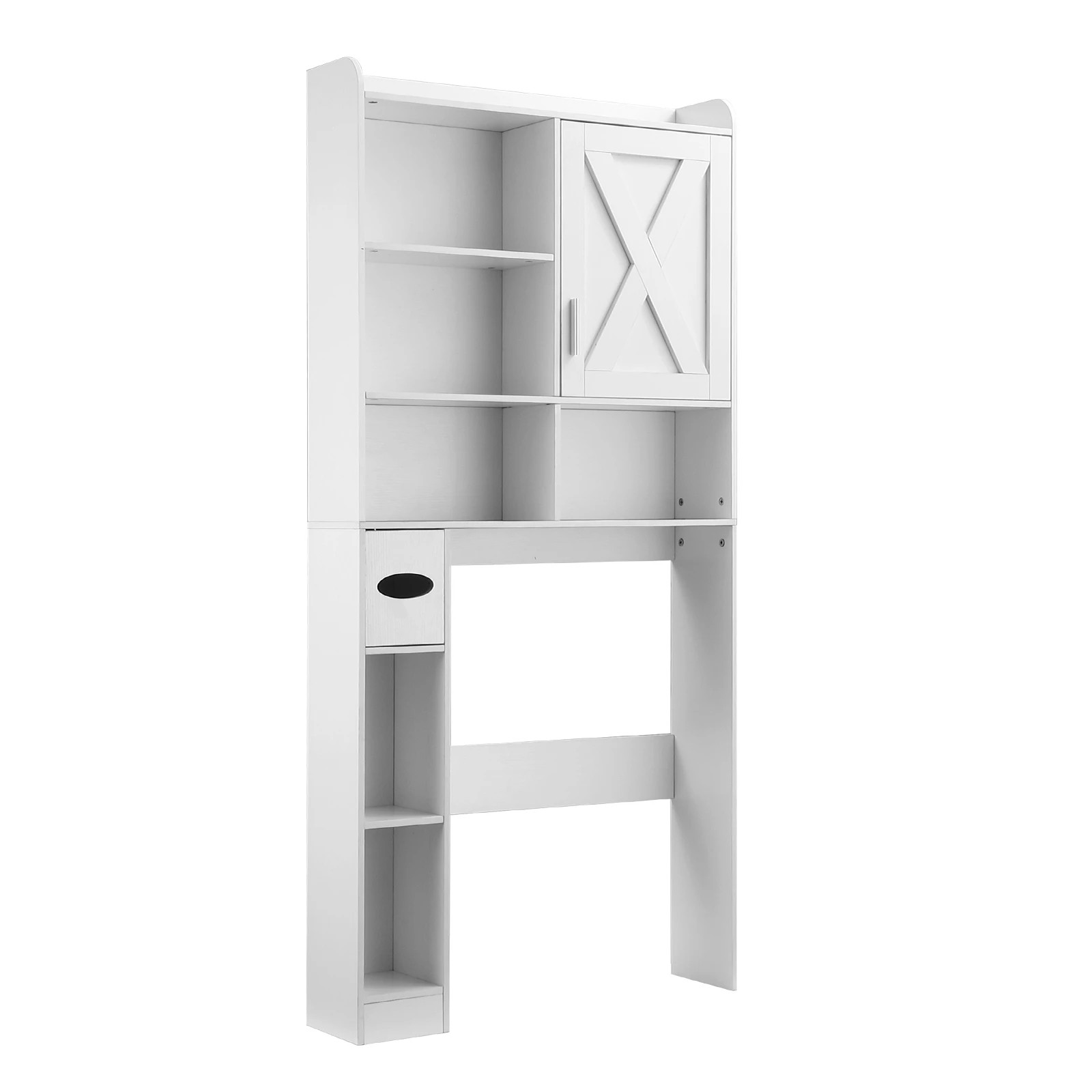 3 LUXSUITE Toilet Shelf Storage Cabinet Bathroom Organiser, 3 of 9