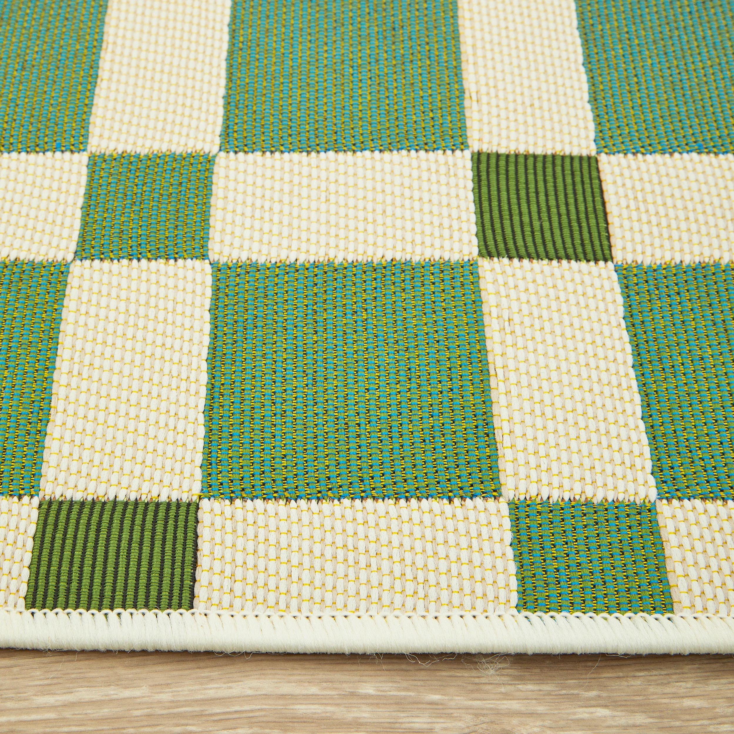 5 Common Ground Rugs Horizon Tito 300x80cm - Medium Outdoor Rug - Green, 5 of 7