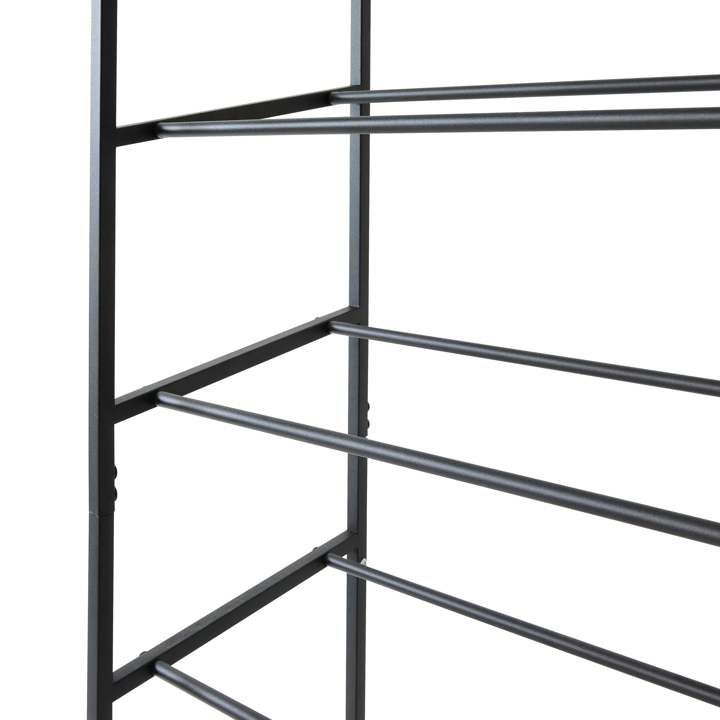 5 10 Tier Metal Shoe Rack, 5 of 7