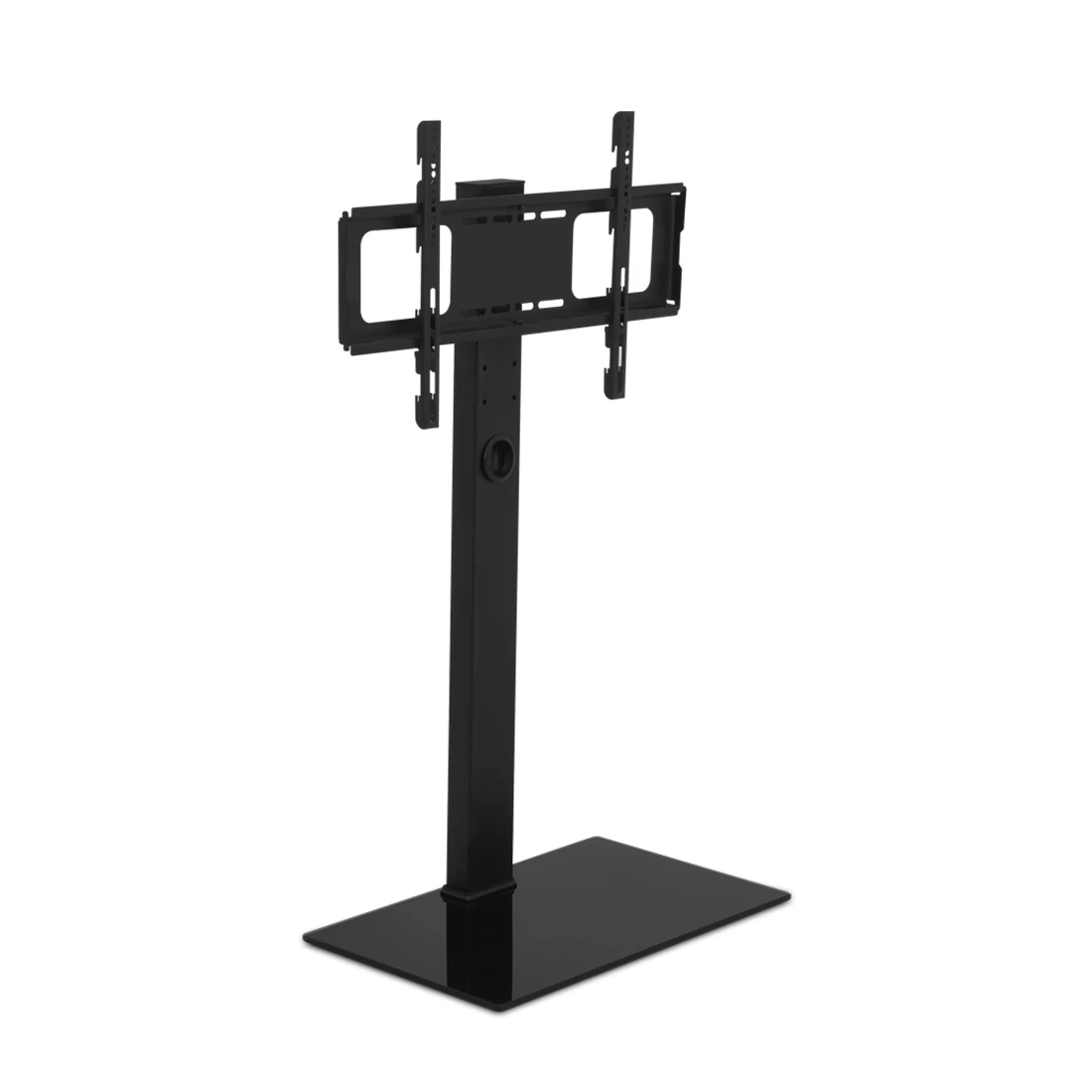 1 Artiss TV Stand Mount Bracket for 32"-70" LED LCD Glass Storage Floor Shelf - Black, 1 of 7