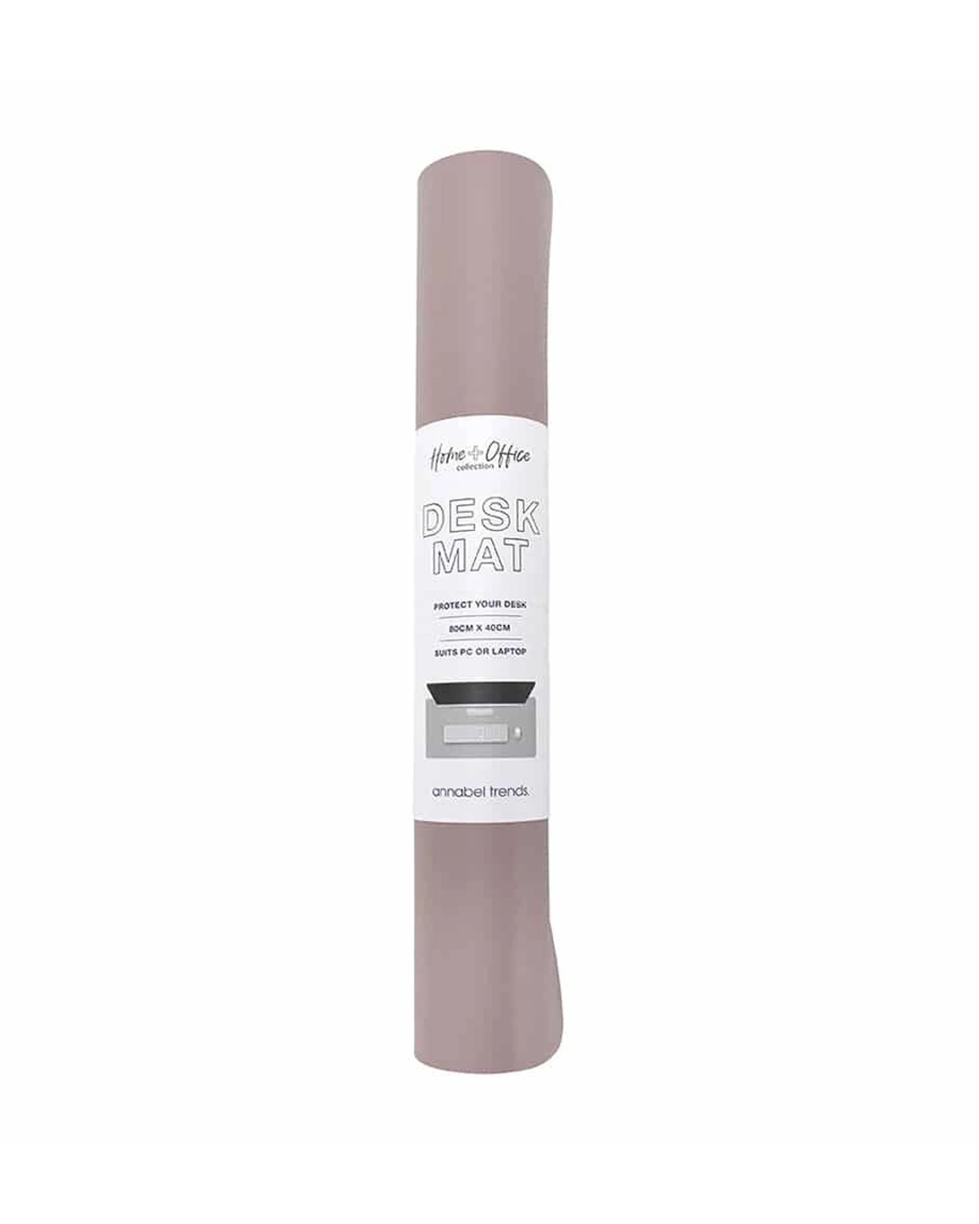 2 Annabel Trends Home Office Desk Leather Mat Rectangle Durable 80x40cm Orchid - Pink, 2 of 2