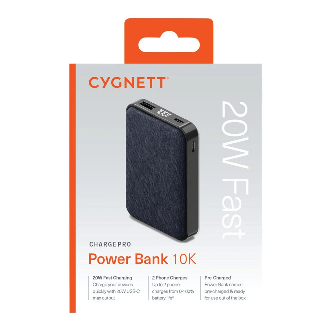 6 Cygnett ChargePro Powerbank 10,000mAh Midnight, 6 of 6