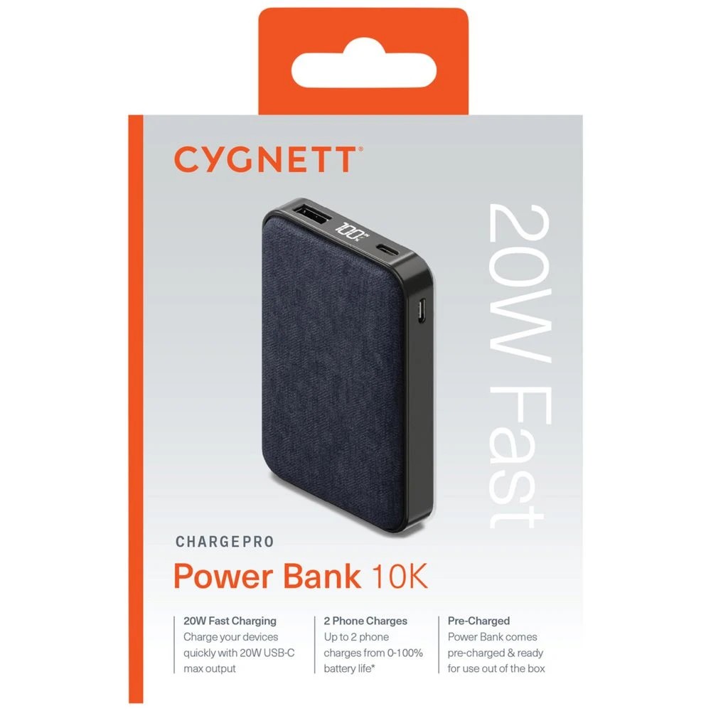 6 Cygnett ChargePro Powerbank 10,000mAh Midnight, 6 of 6